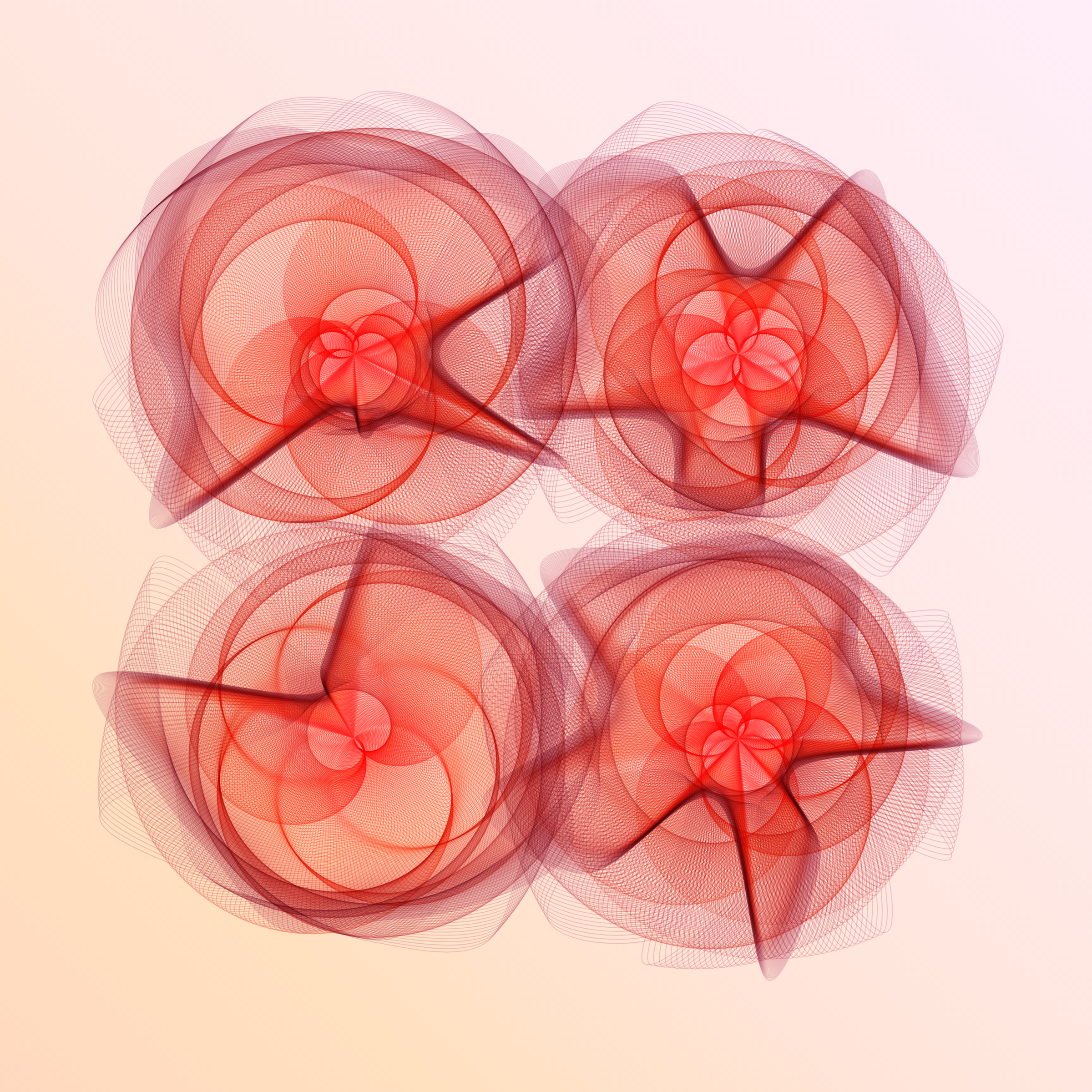 Art Blocks - Art Blocks v2 - Flowers #3866 - NFT # 116003866