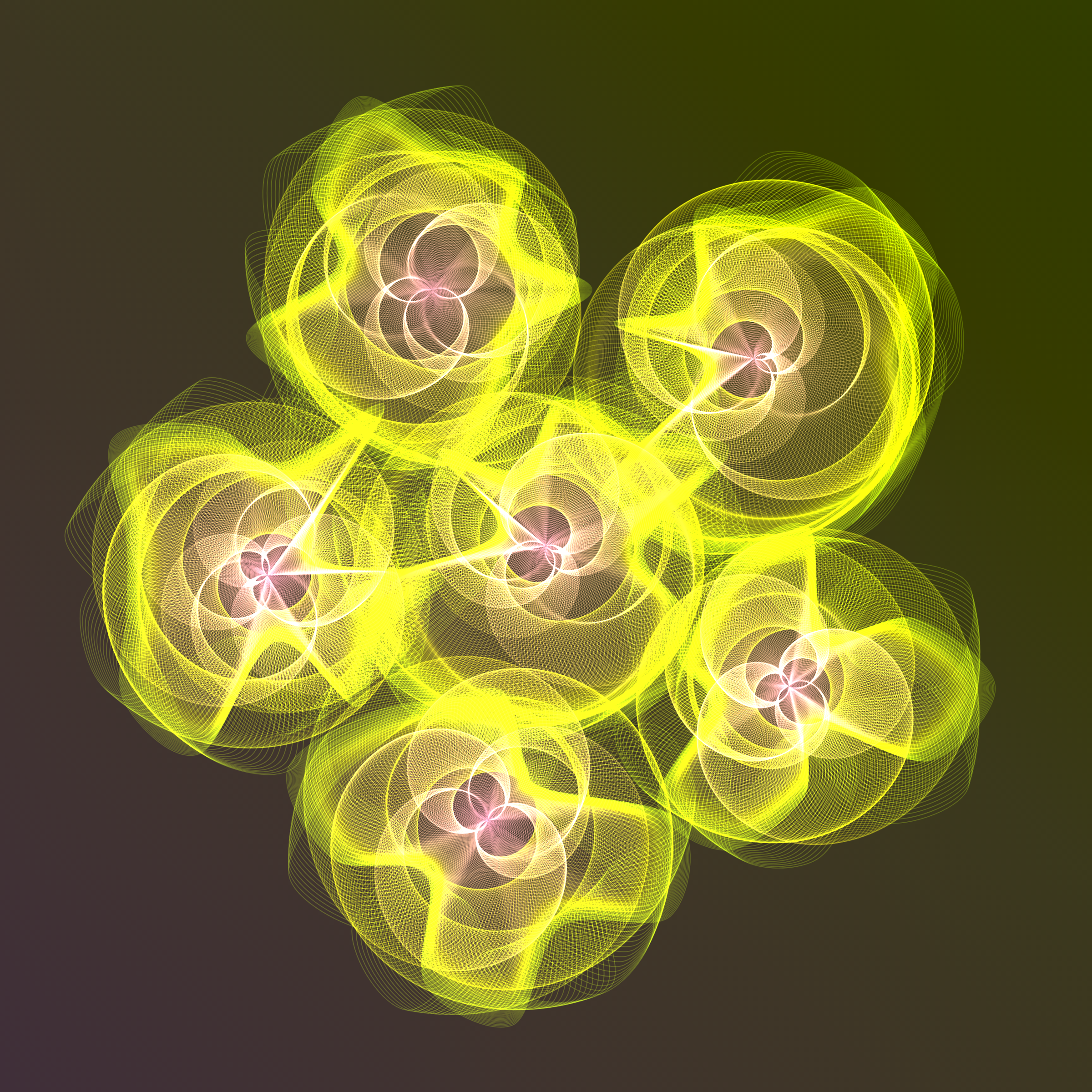 Art Blocks - Art Blocks v2 - Flowers #3870 - NFT # 116003870