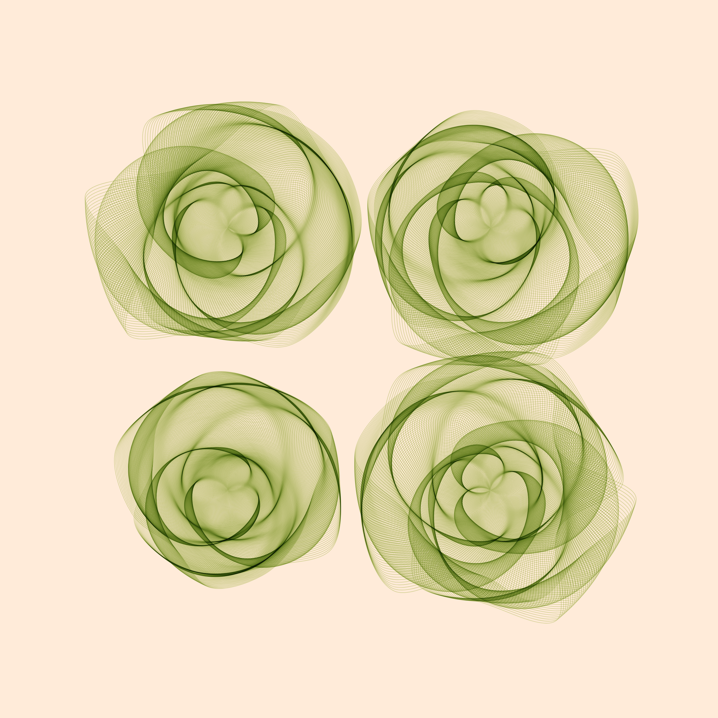 Art Blocks - Art Blocks v2 - Flowers #3880 - NFT # 116003880