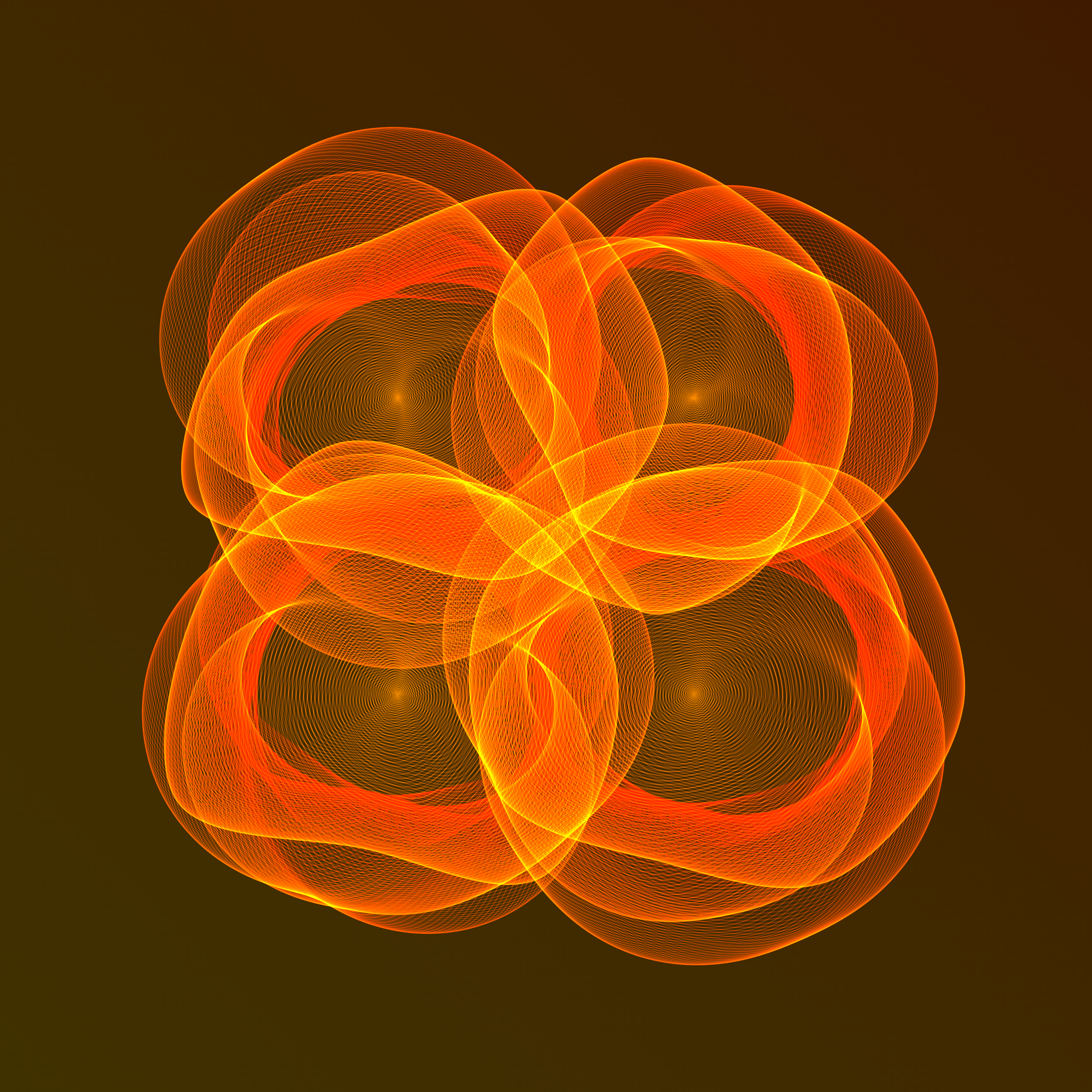 Art Blocks - Art Blocks v2 - Flowers #3885 - NFT # 116003885