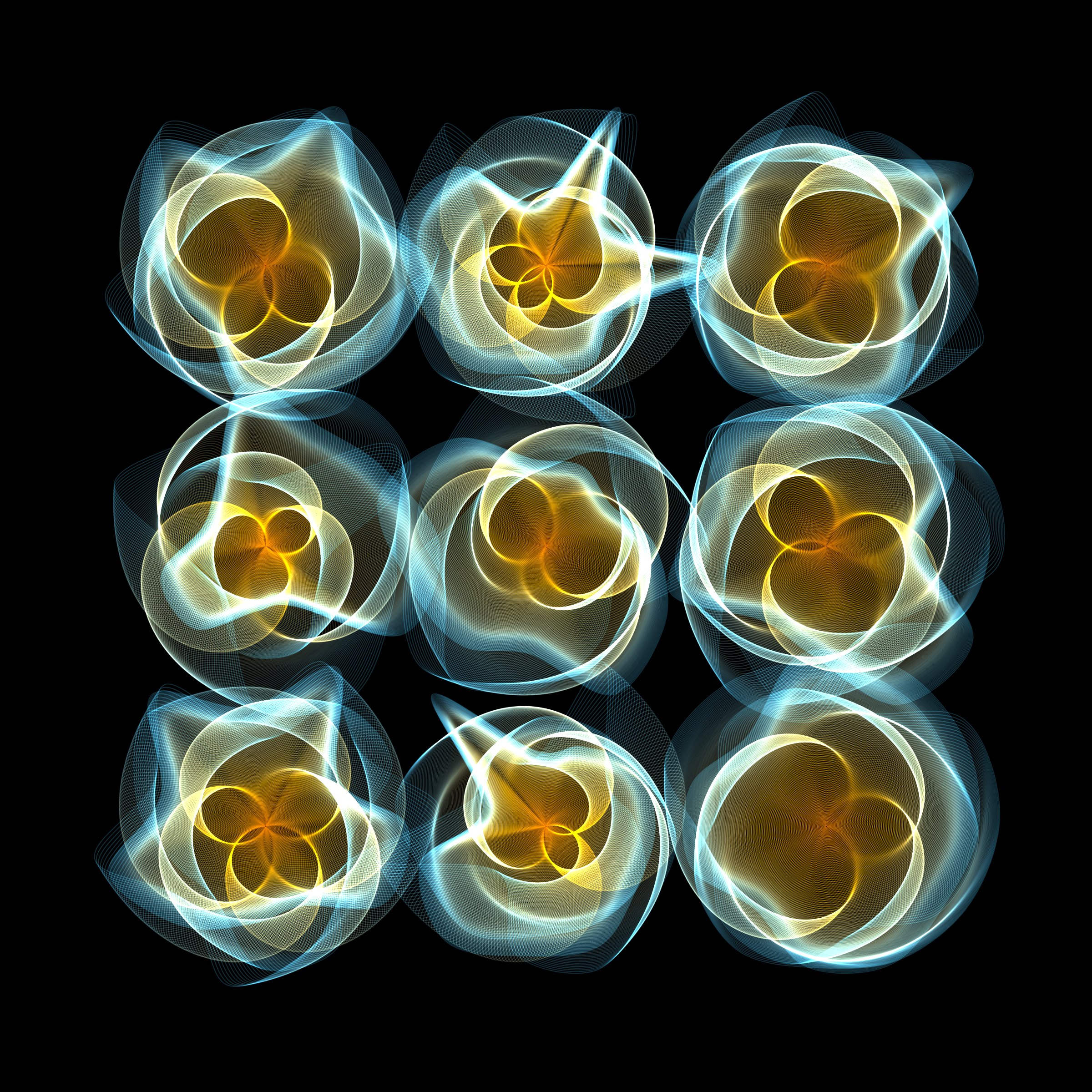 Art Blocks - Art Blocks v2 - Flowers #3888 - NFT # 116003888