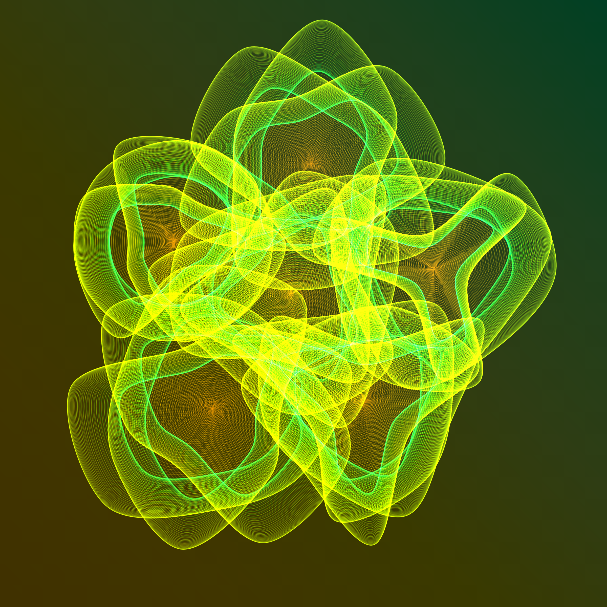 Art Blocks - Art Blocks v2 - Flowers #3890 - NFT # 116003890