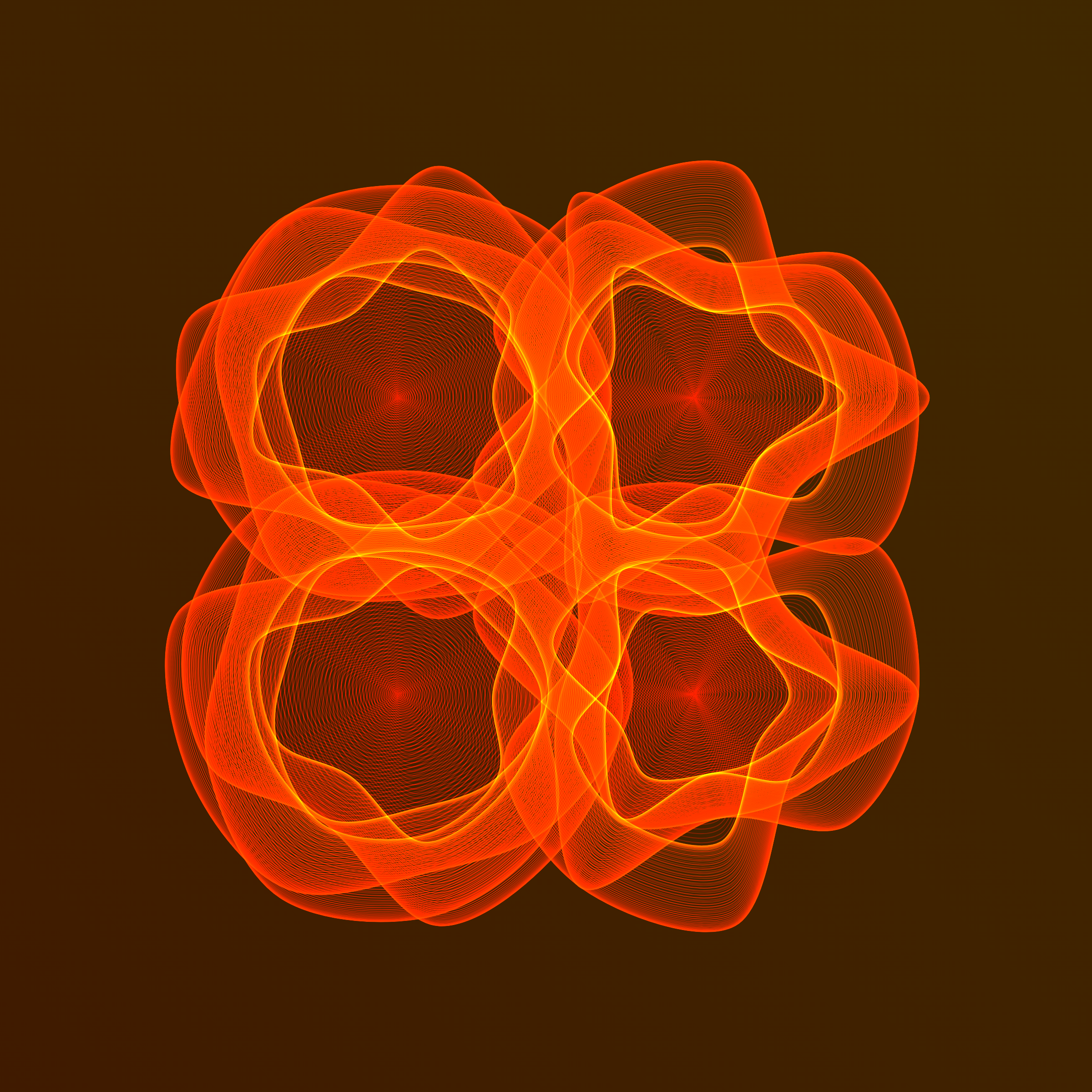 Art Blocks - Art Blocks v2 - Flowers #3891 - NFT # 116003891