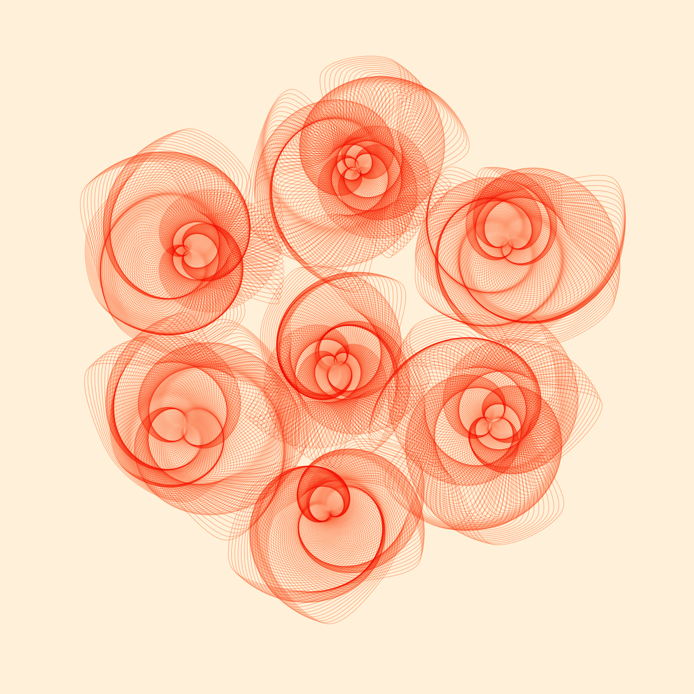 Art Blocks - Art Blocks v2 - Flowers #3895 - NFT # 116003895