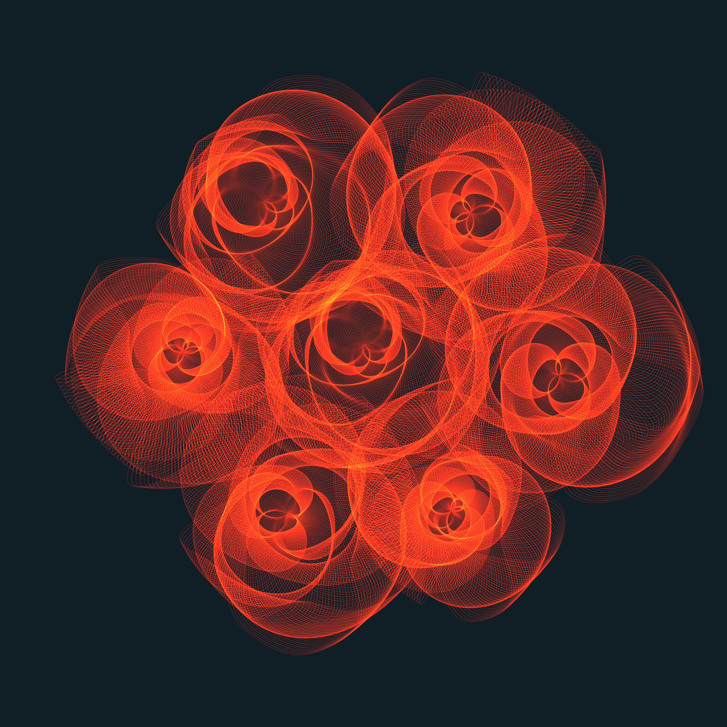 Art Blocks - Art Blocks v2 - Flowers #3900 - NFT # 116003900