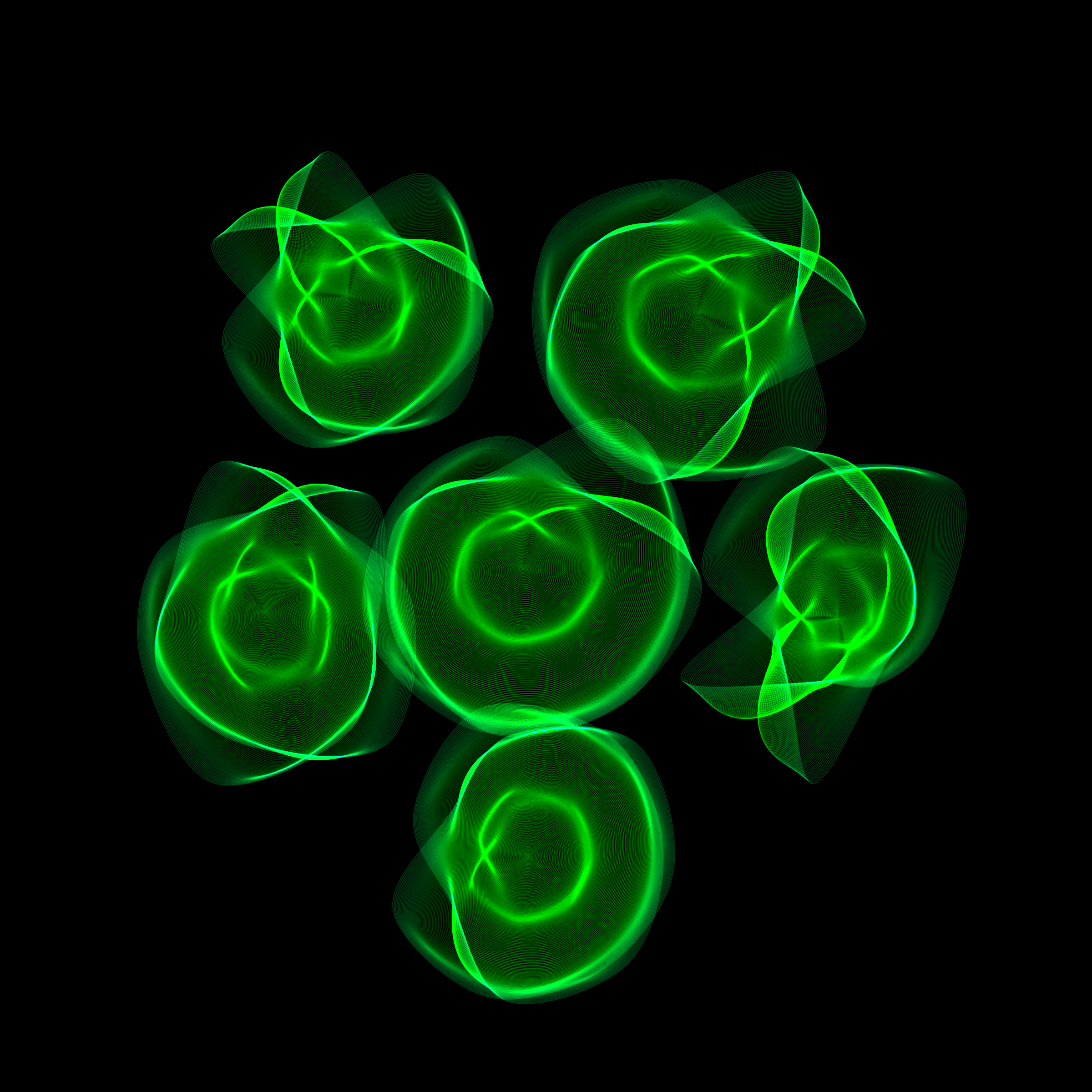 Art Blocks - Art Blocks v2 - Flowers #3909 - NFT # 116003909