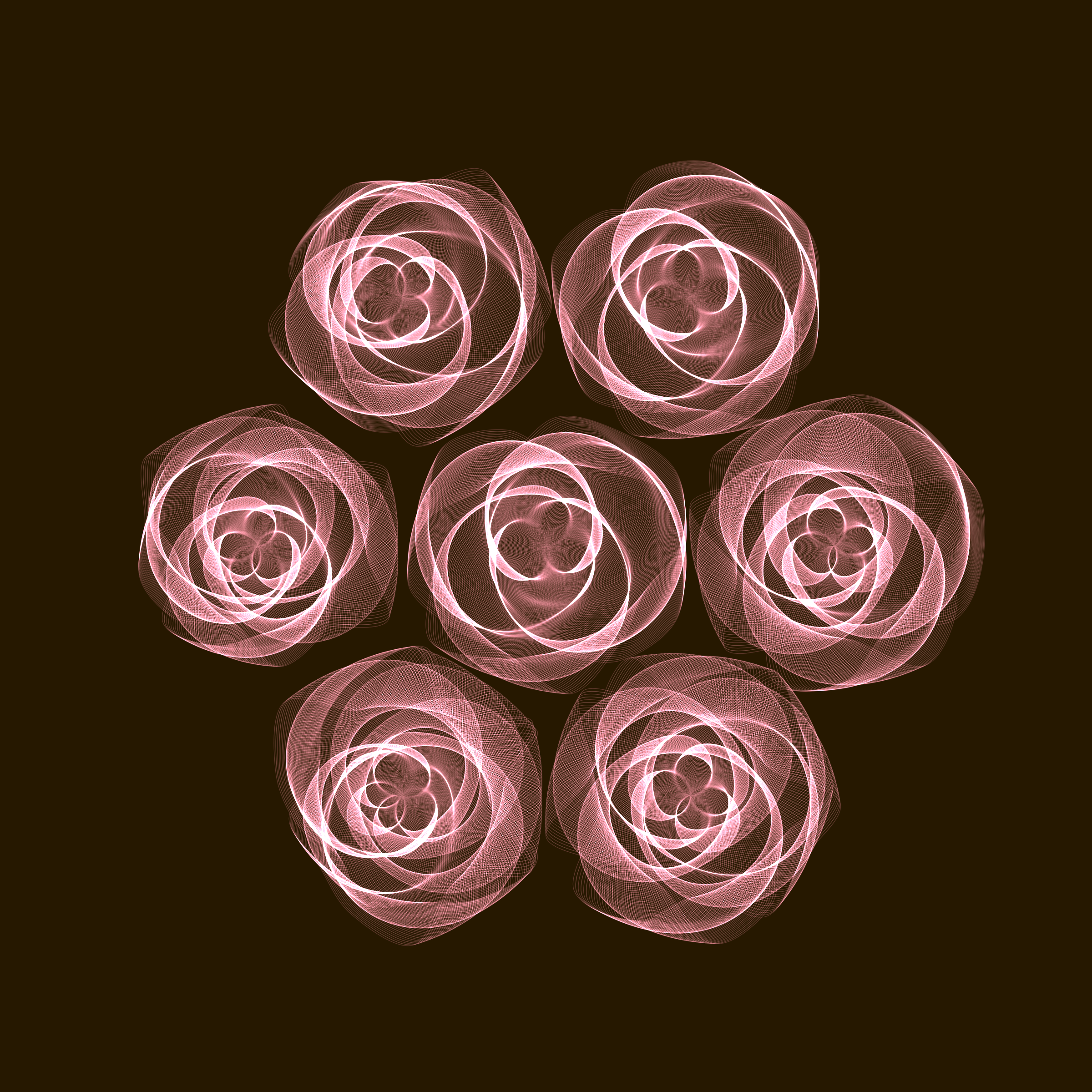 Art Blocks - Art Blocks v2 - Flowers #3910 - NFT # 116003910