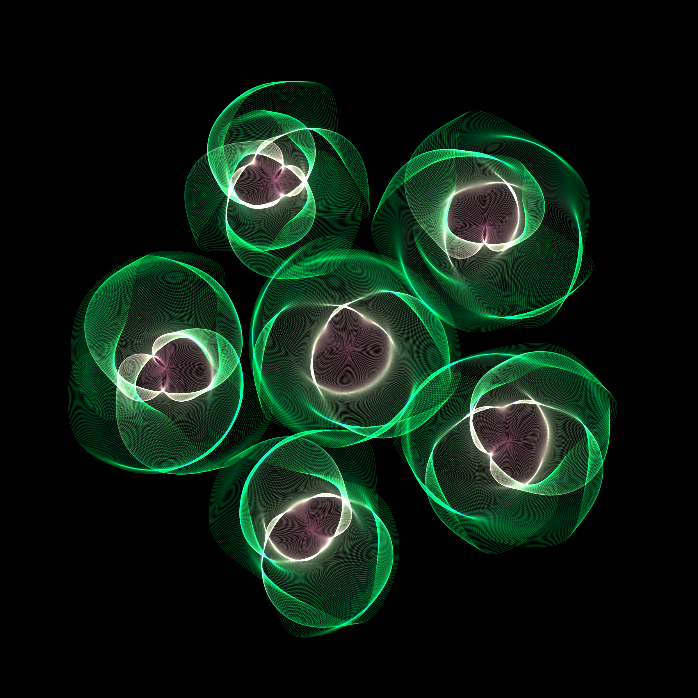 Art Blocks - Art Blocks v2 - Flowers #3917 - NFT # 116003917