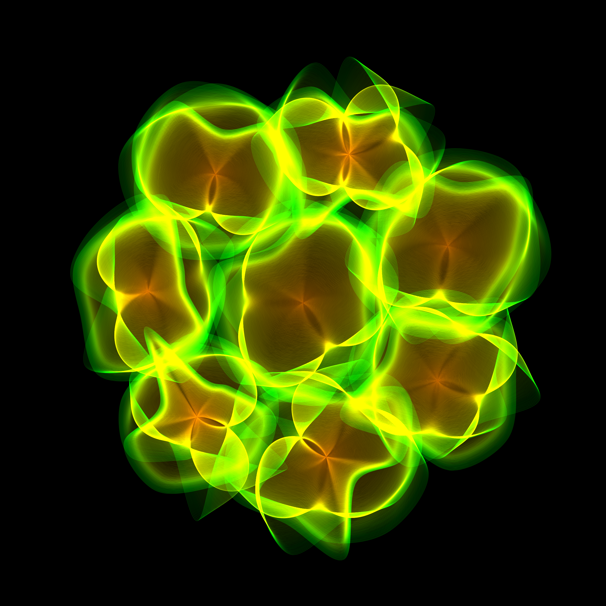 Art Blocks - Art Blocks v2 - Flowers #3918 - NFT # 116003918