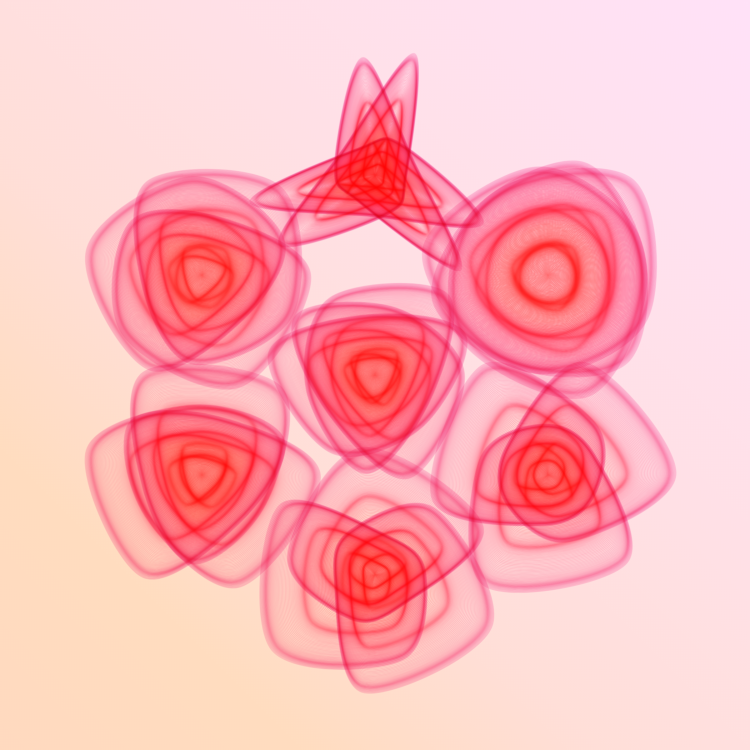 Art Blocks - Art Blocks v2 - Flowers #3919 - NFT # 116003919