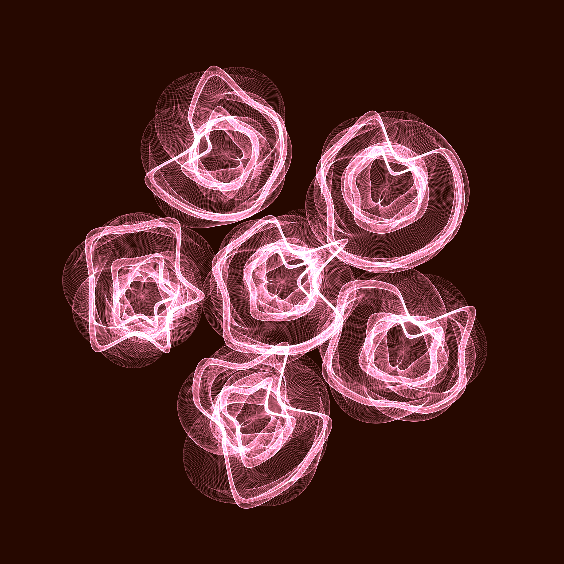 Art Blocks - Art Blocks v2 - Flowers #3920 - NFT # 116003920