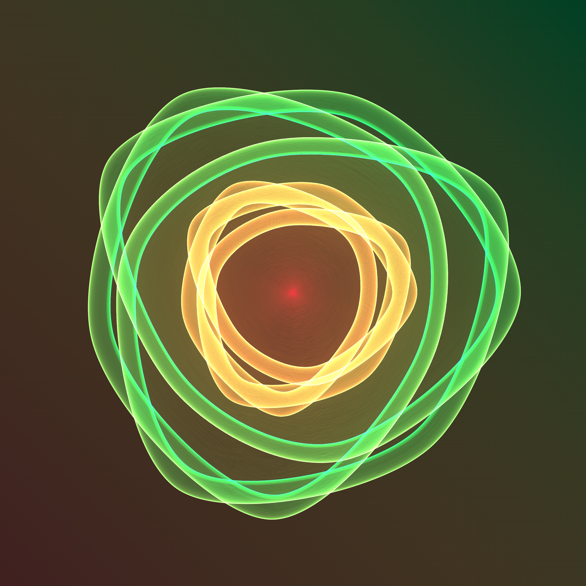 Art Blocks - Art Blocks v2 - Flowers #3924 - NFT # 116003924