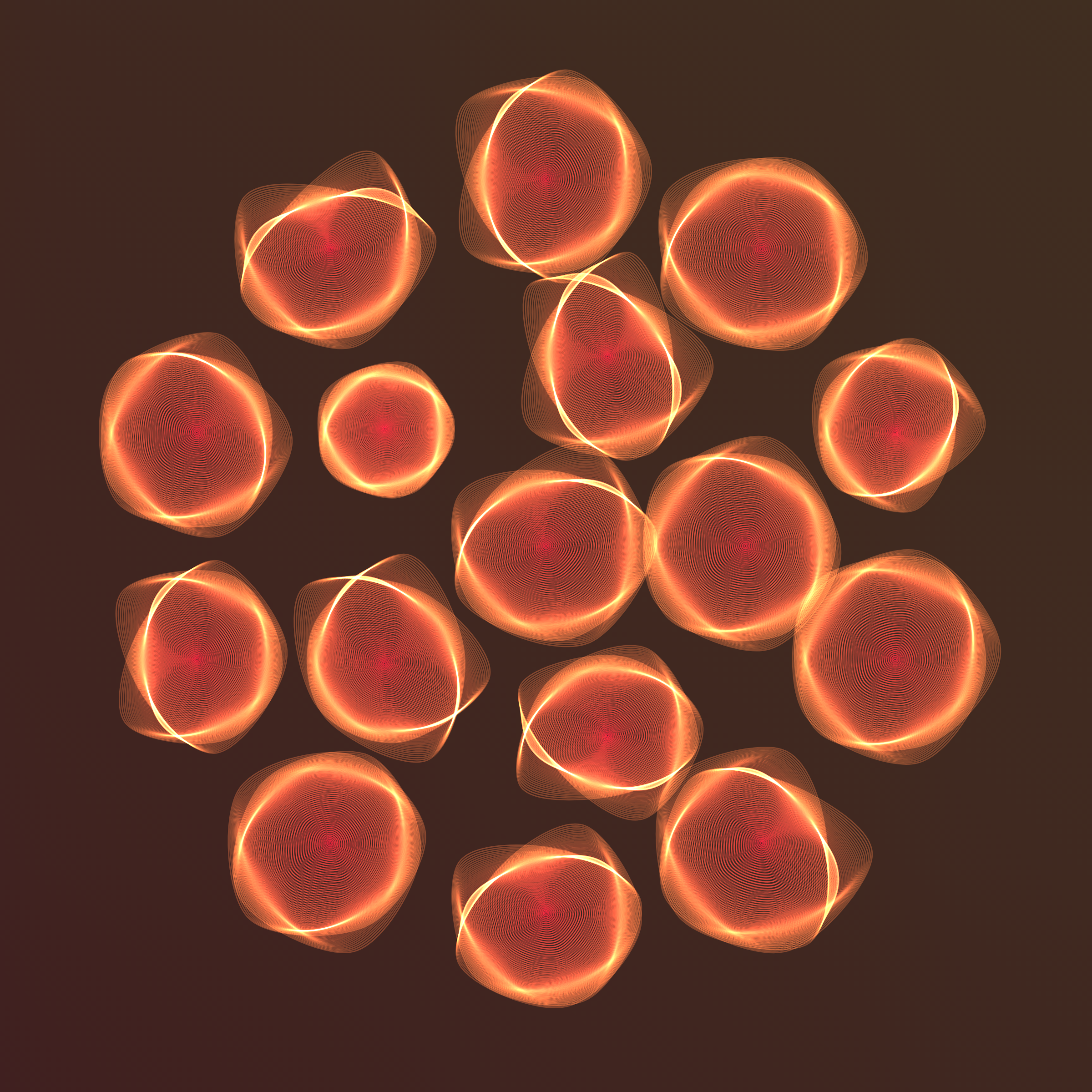 Art Blocks - Art Blocks v2 - Flowers #3925 - NFT # 116003925