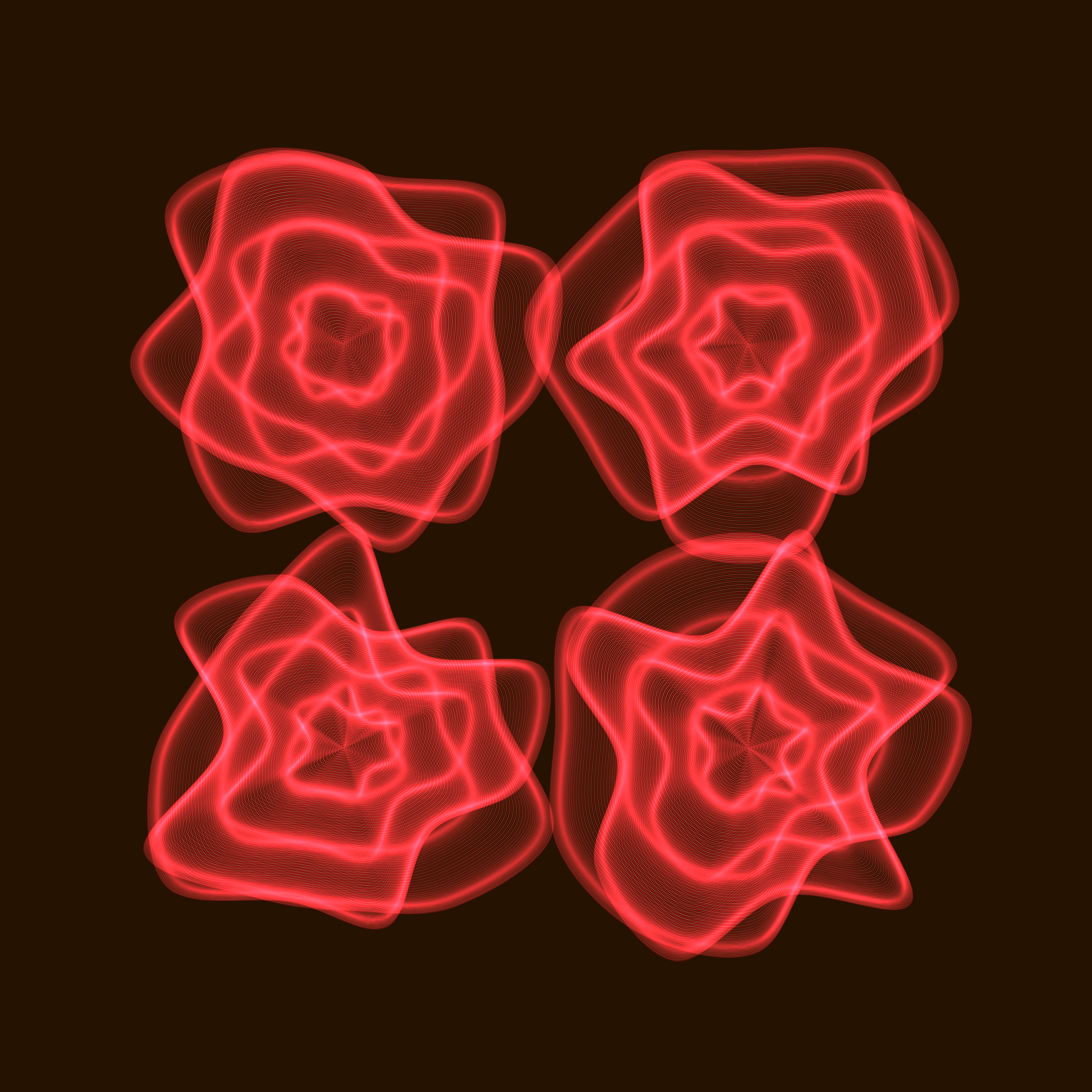 Art Blocks - Art Blocks v2 - Flowers #3927 - NFT # 116003927