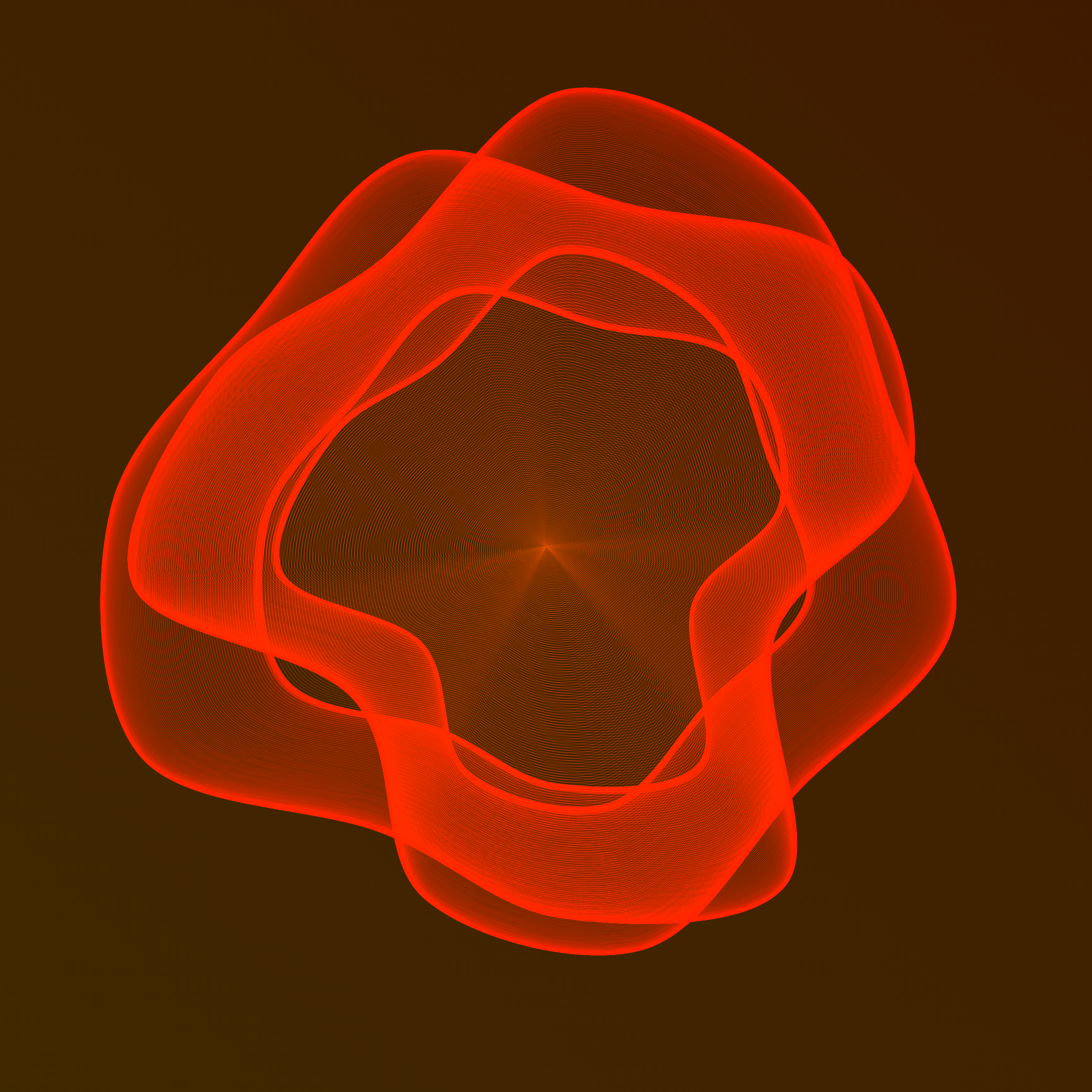 Art Blocks - Art Blocks v2 - Flowers #3932 - NFT # 116003932