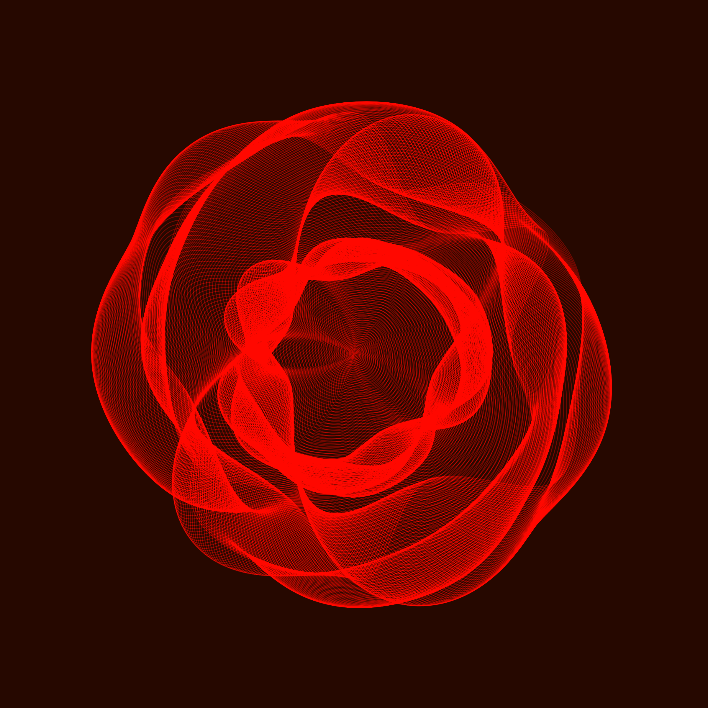 Art Blocks - Art Blocks v2 - Flowers #3943 - NFT # 116003943