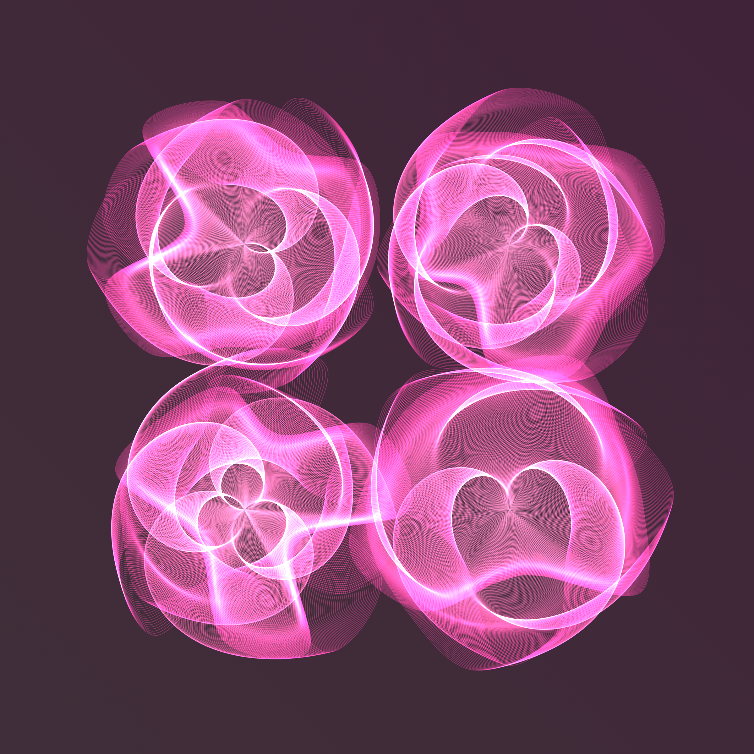 Art Blocks - Art Blocks v2 - Flowers #3952 - NFT # 116003952