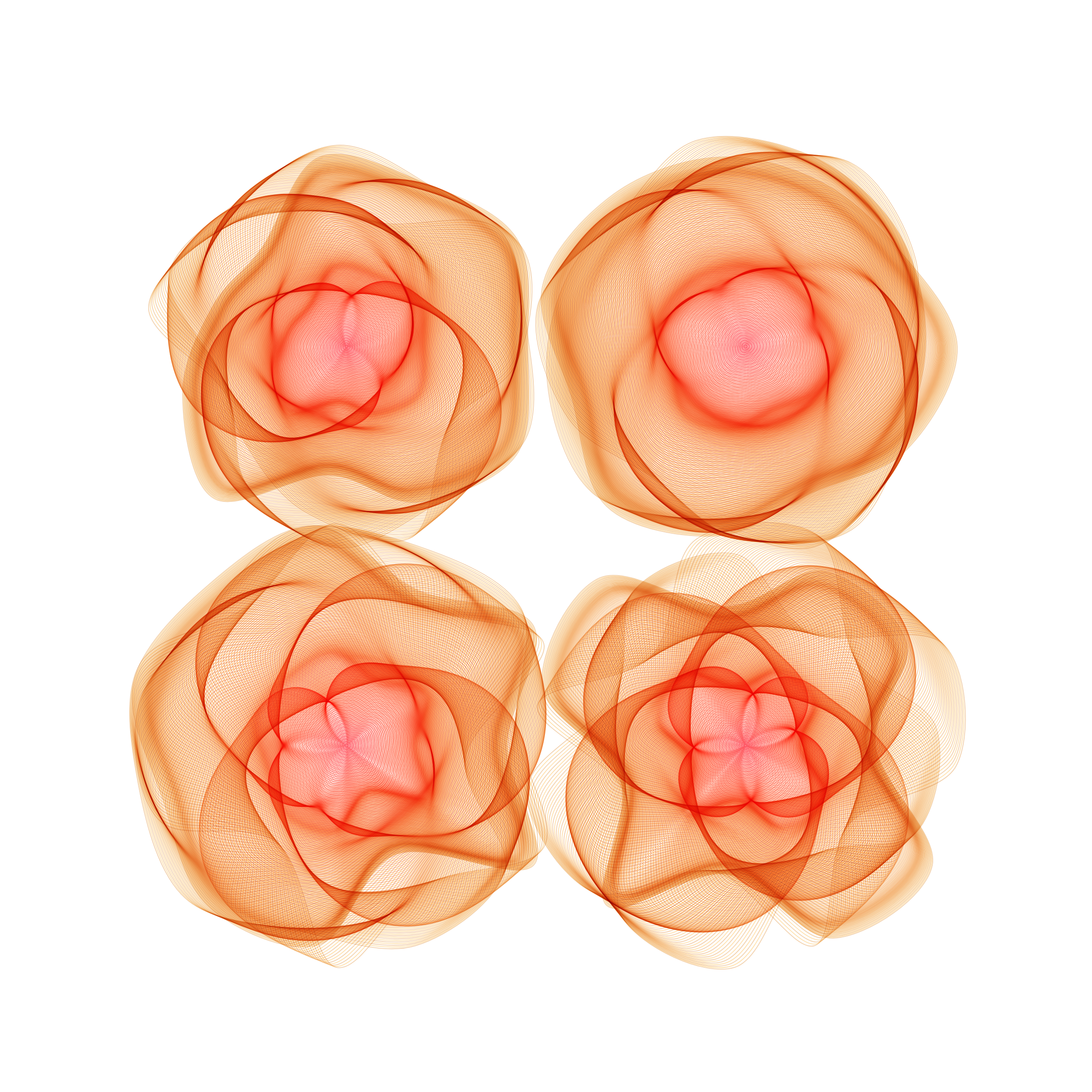 Art Blocks - Art Blocks v2 - Flowers #3954 - NFT # 116003954