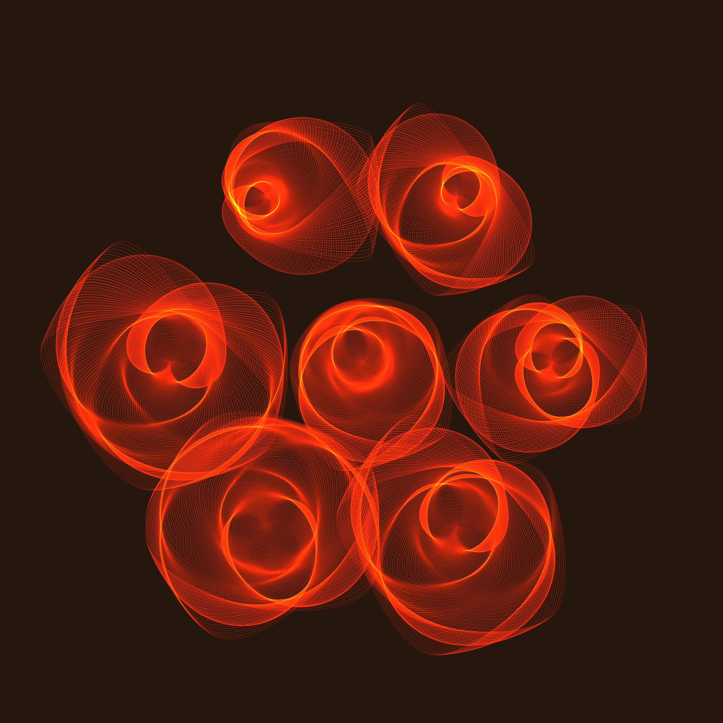 Art Blocks - Art Blocks v2 - Flowers #3955 - NFT # 116003955