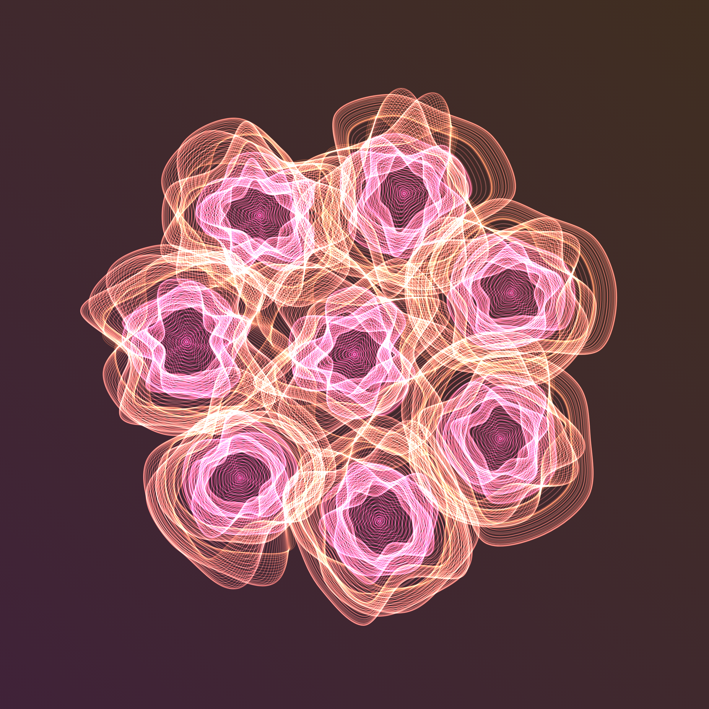 Art Blocks - Art Blocks v2 - Flowers #3963 - NFT # 116003963