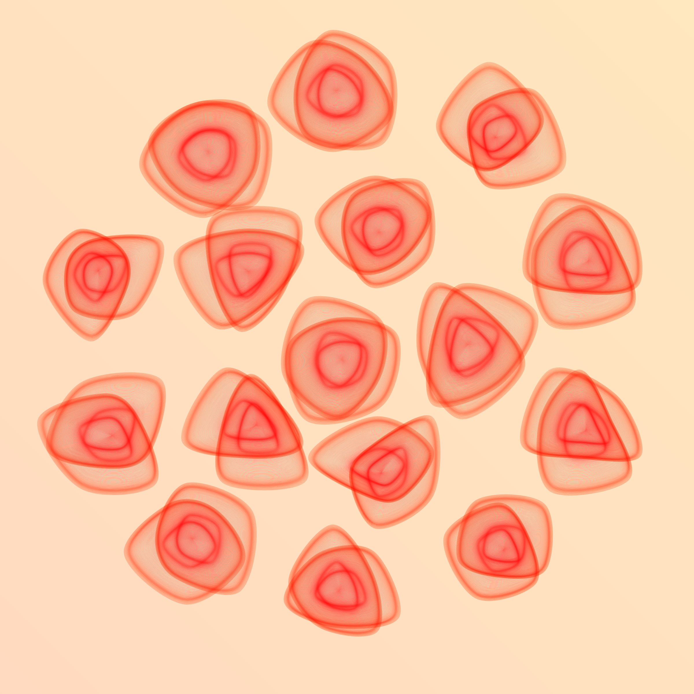 Art Blocks - Art Blocks v2 - Flowers #3967 - NFT # 116003967