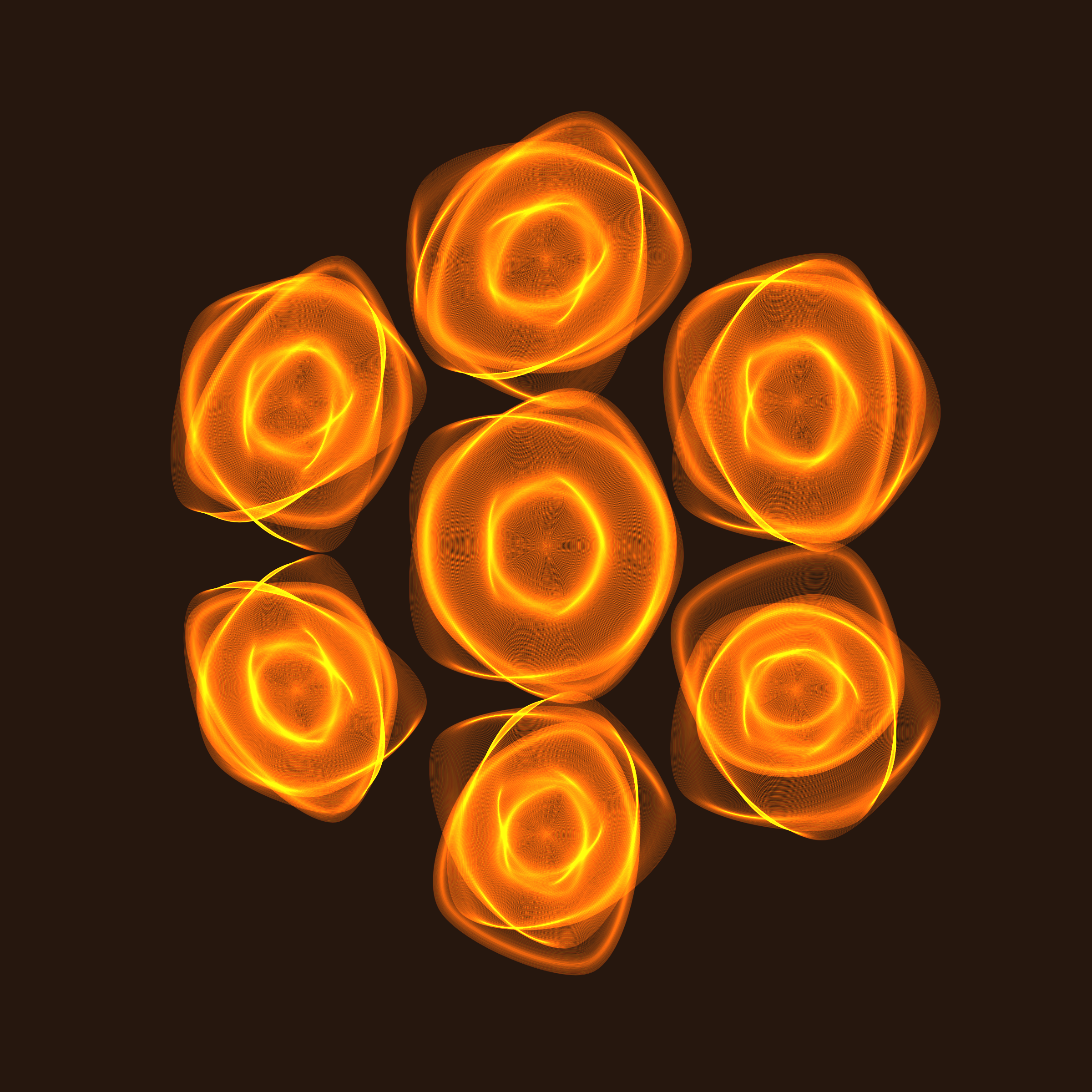 Art Blocks - Art Blocks v2 - Flowers #3975 - NFT # 116003975