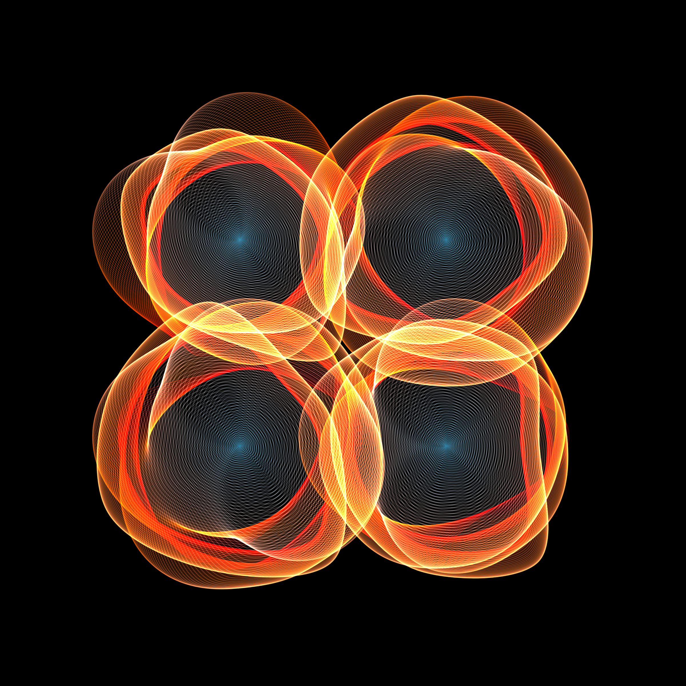 Art Blocks - Art Blocks v2 - Flowers #3976 - NFT # 116003976