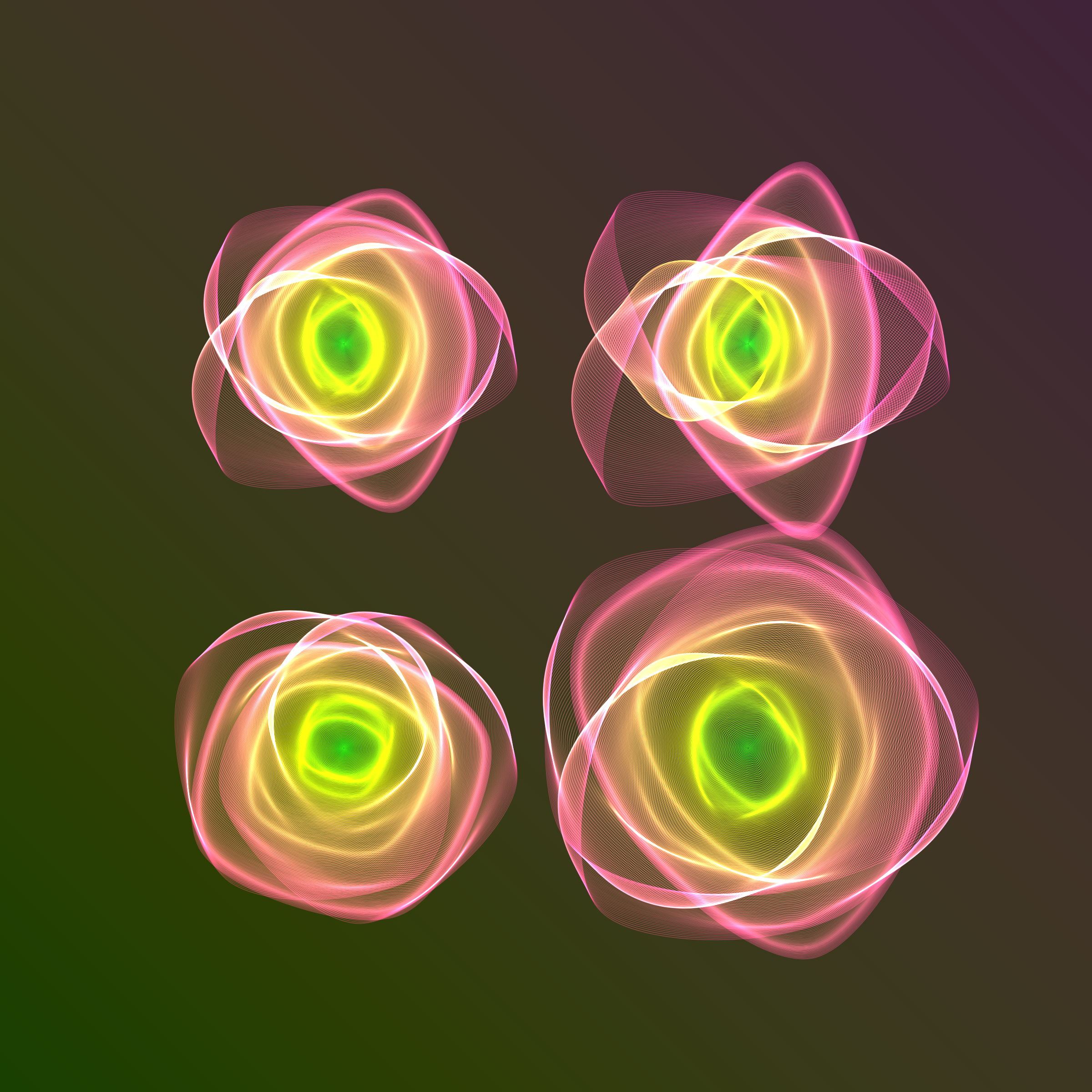 Art Blocks - Art Blocks v2 - Flowers #3985 - NFT # 116003985