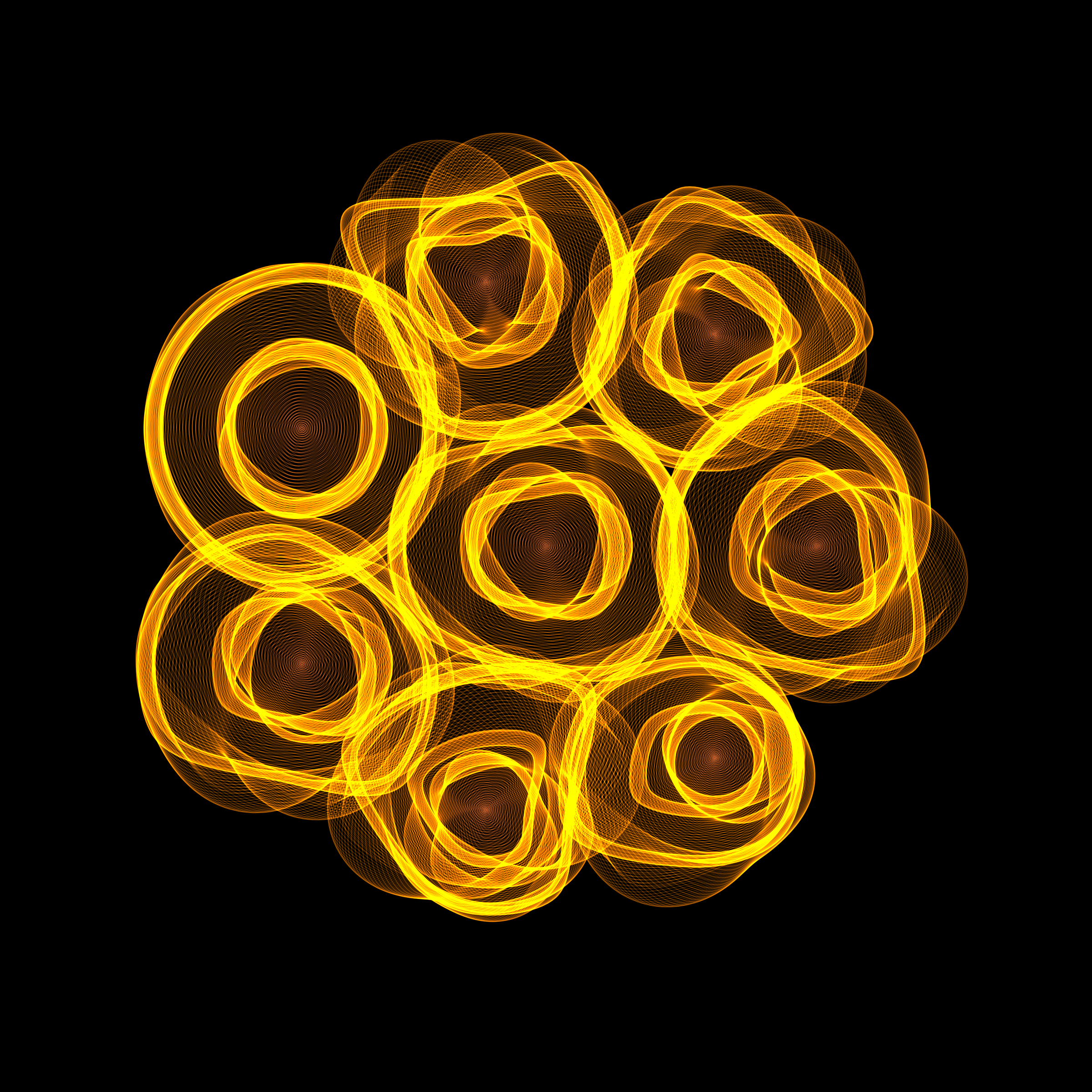 Art Blocks - Art Blocks v2 - Flowers #3990 - NFT # 116003990