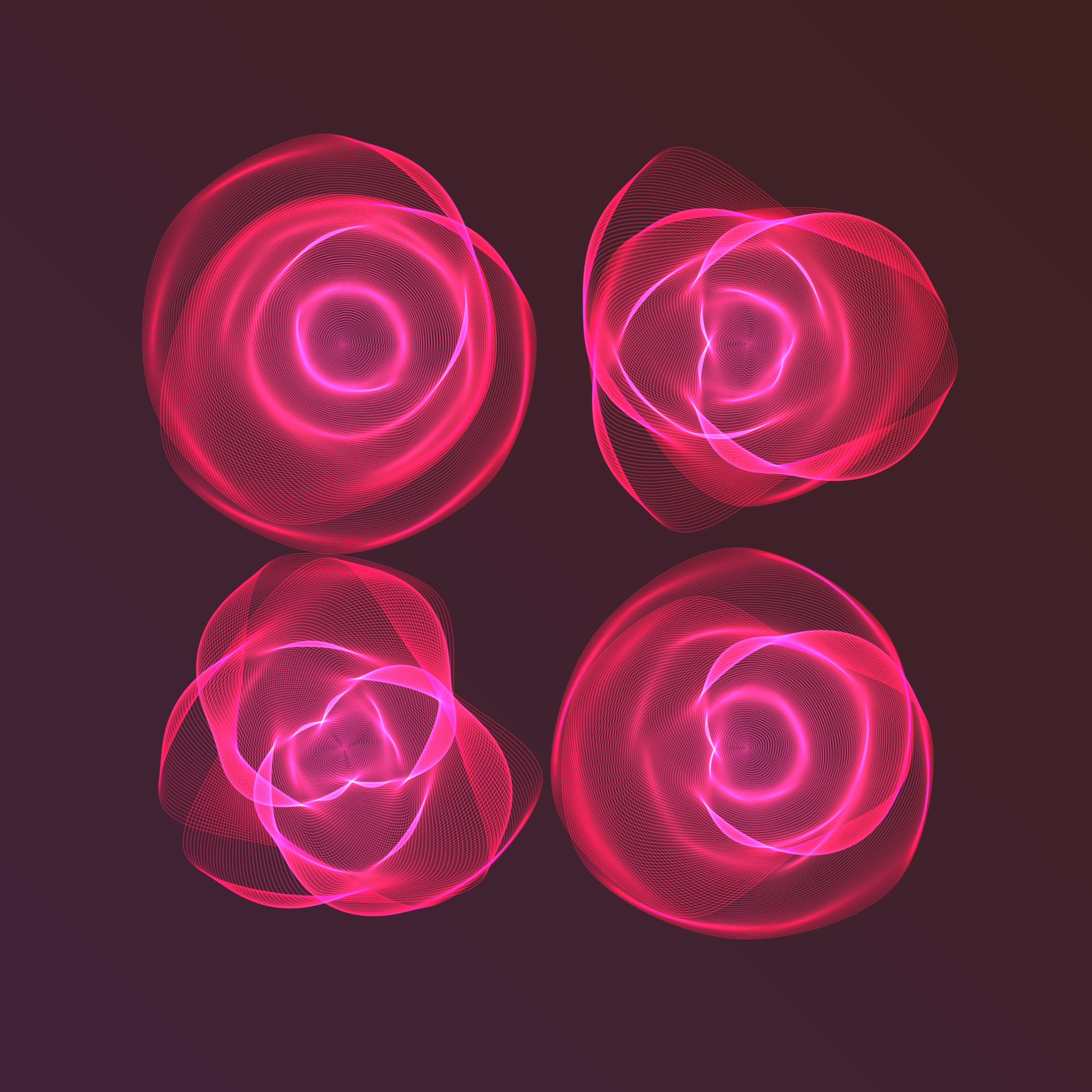 Art Blocks - Art Blocks v2 - Flowers #3997 - NFT # 116003997