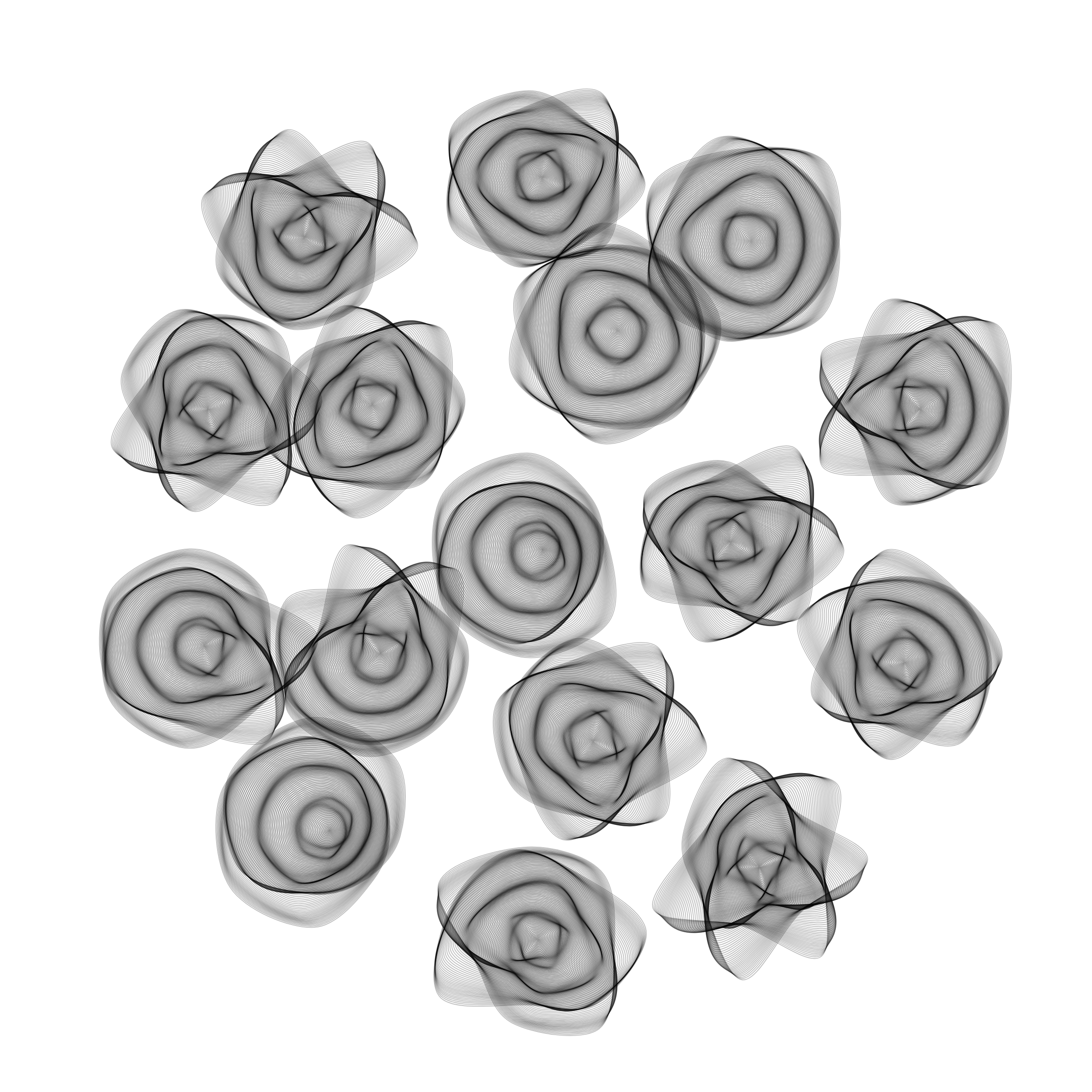 Art Blocks - Art Blocks v2 - Flowers #4000 - NFT # 116004000