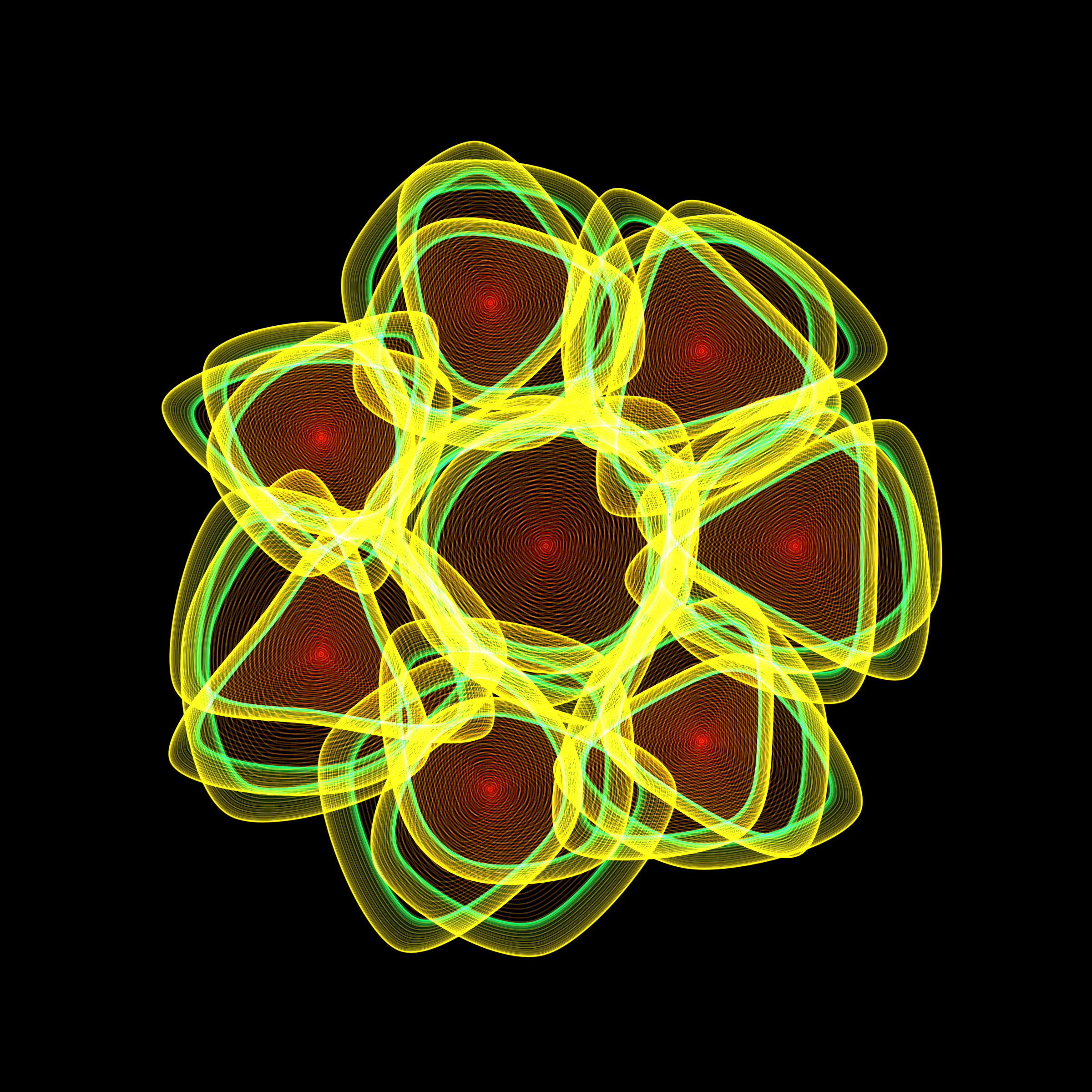 Art Blocks - Art Blocks v2 - Flowers #4009 - NFT # 116004009