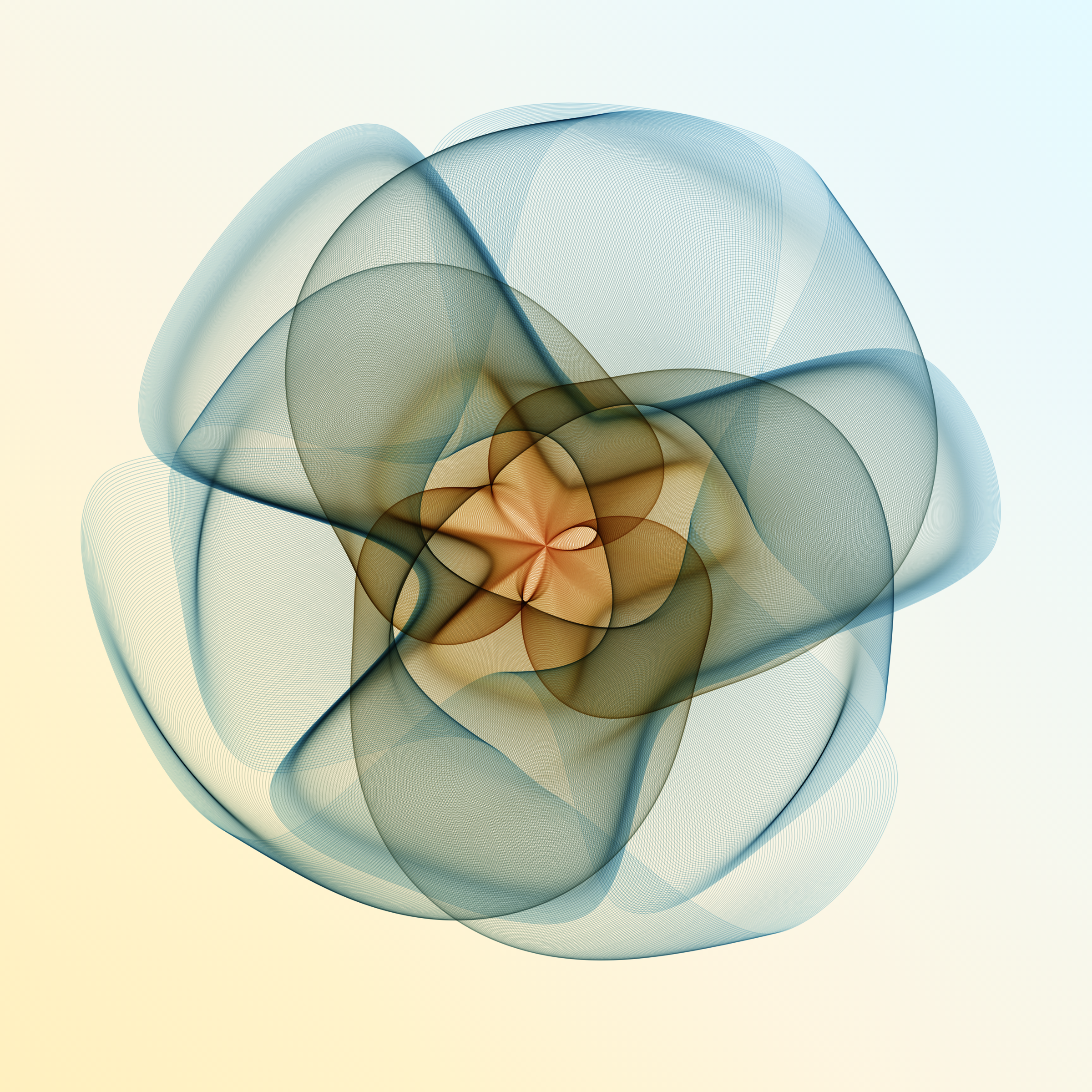 Art Blocks - Art Blocks v2 - Flowers #4011 - NFT # 116004011