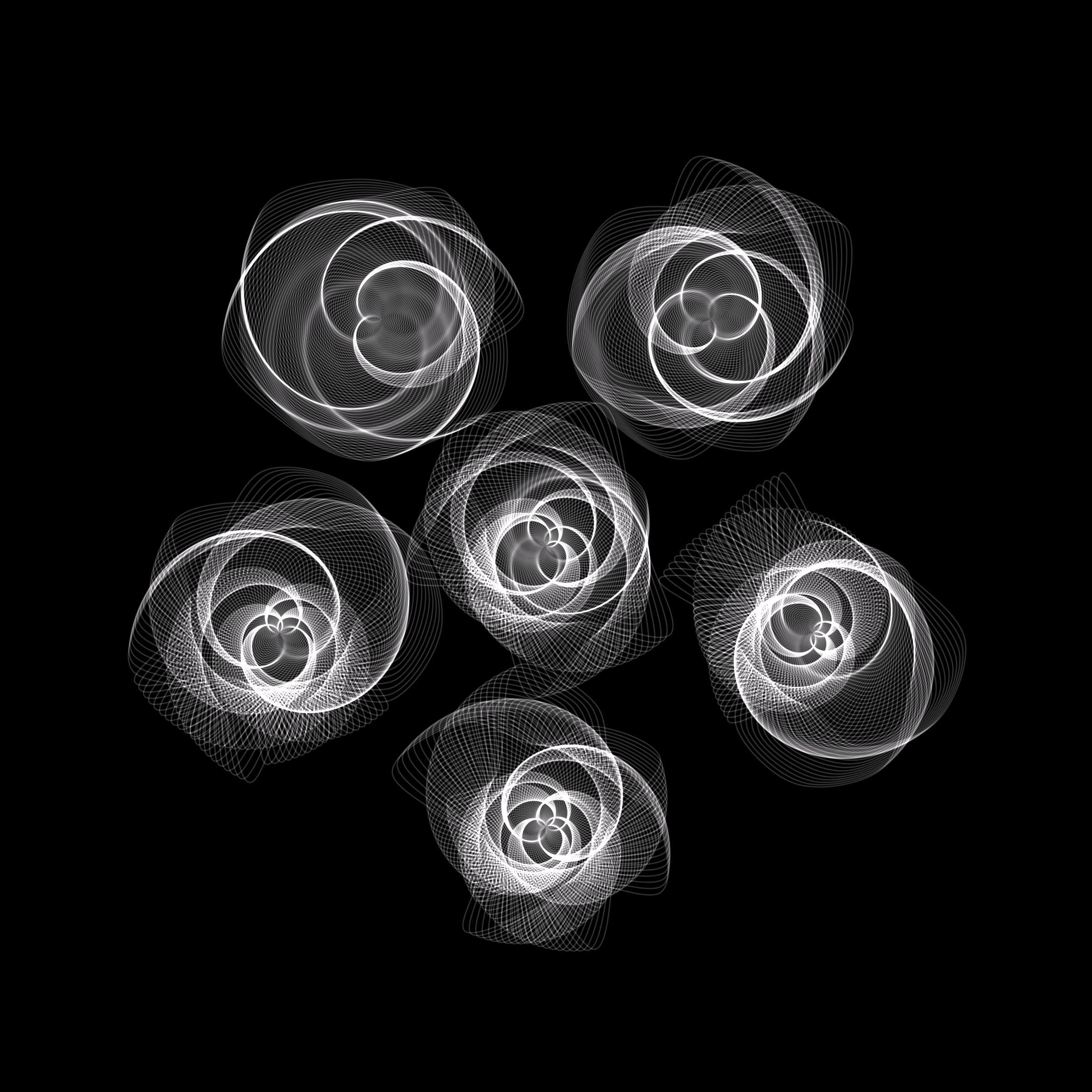 Art Blocks - Art Blocks v2 - Flowers #4012 - NFT # 116004012