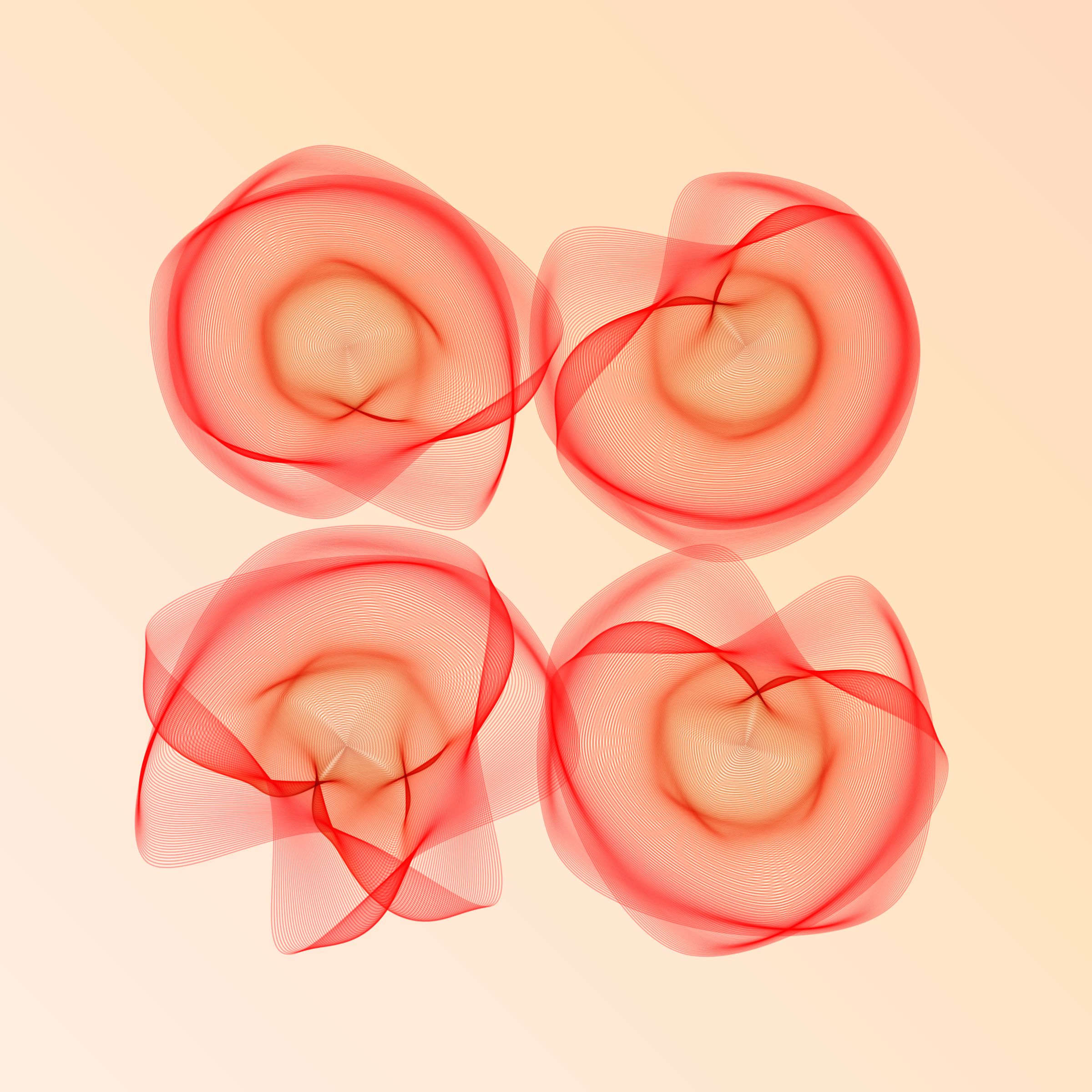 Art Blocks - Art Blocks v2 - Flowers #4013 - NFT # 116004013