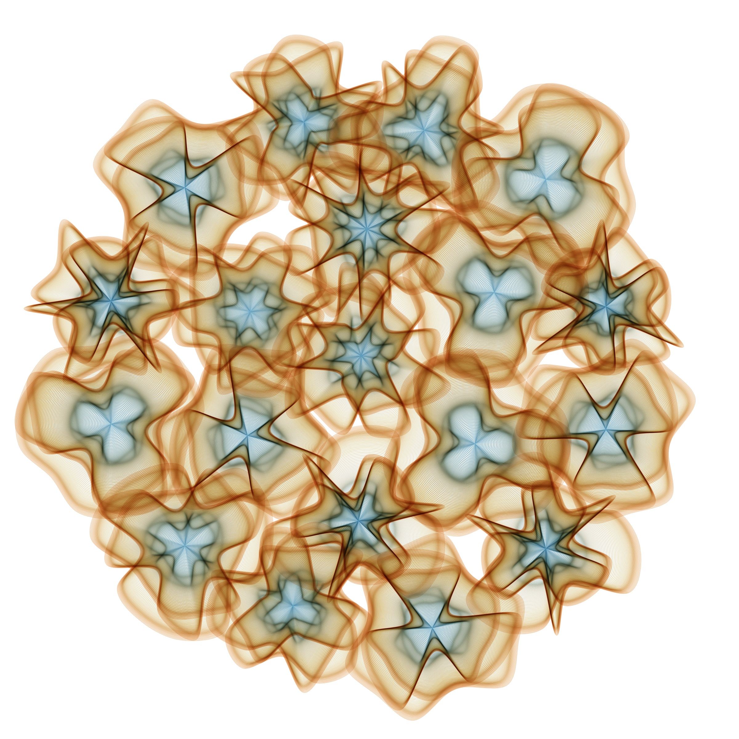 Art Blocks - Art Blocks v2 - Flowers #4016 - NFT # 116004016