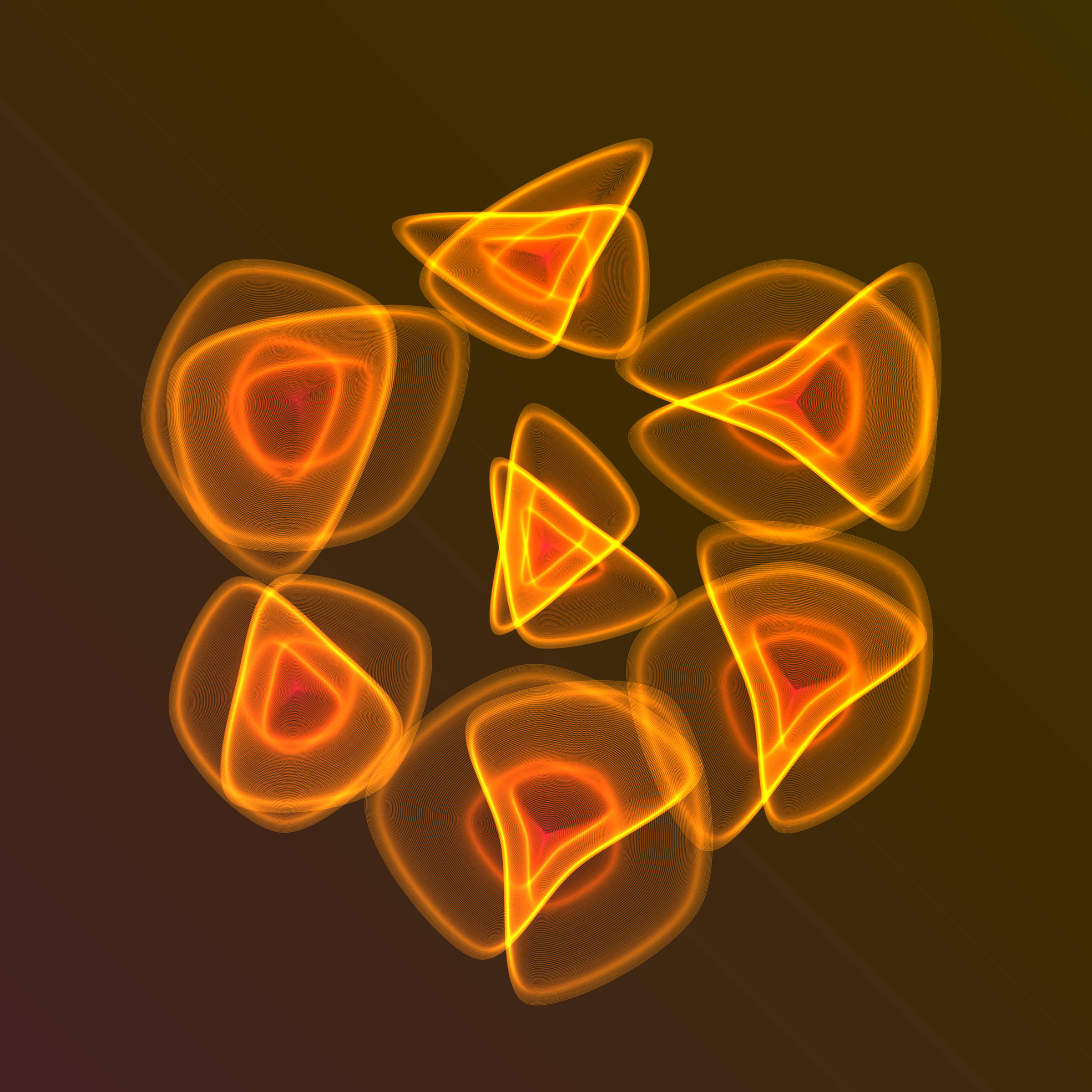 Art Blocks - Art Blocks v2 - Flowers #4018 - NFT # 116004018