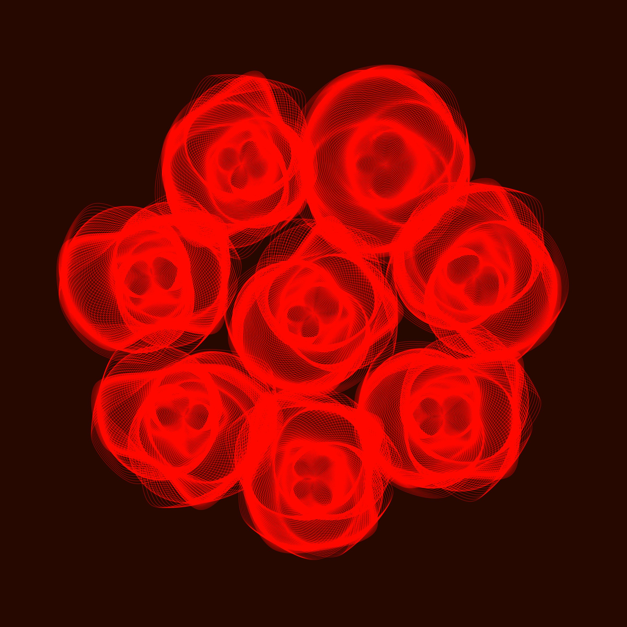 Art Blocks - Art Blocks v2 - Flowers #4019 - NFT # 116004019