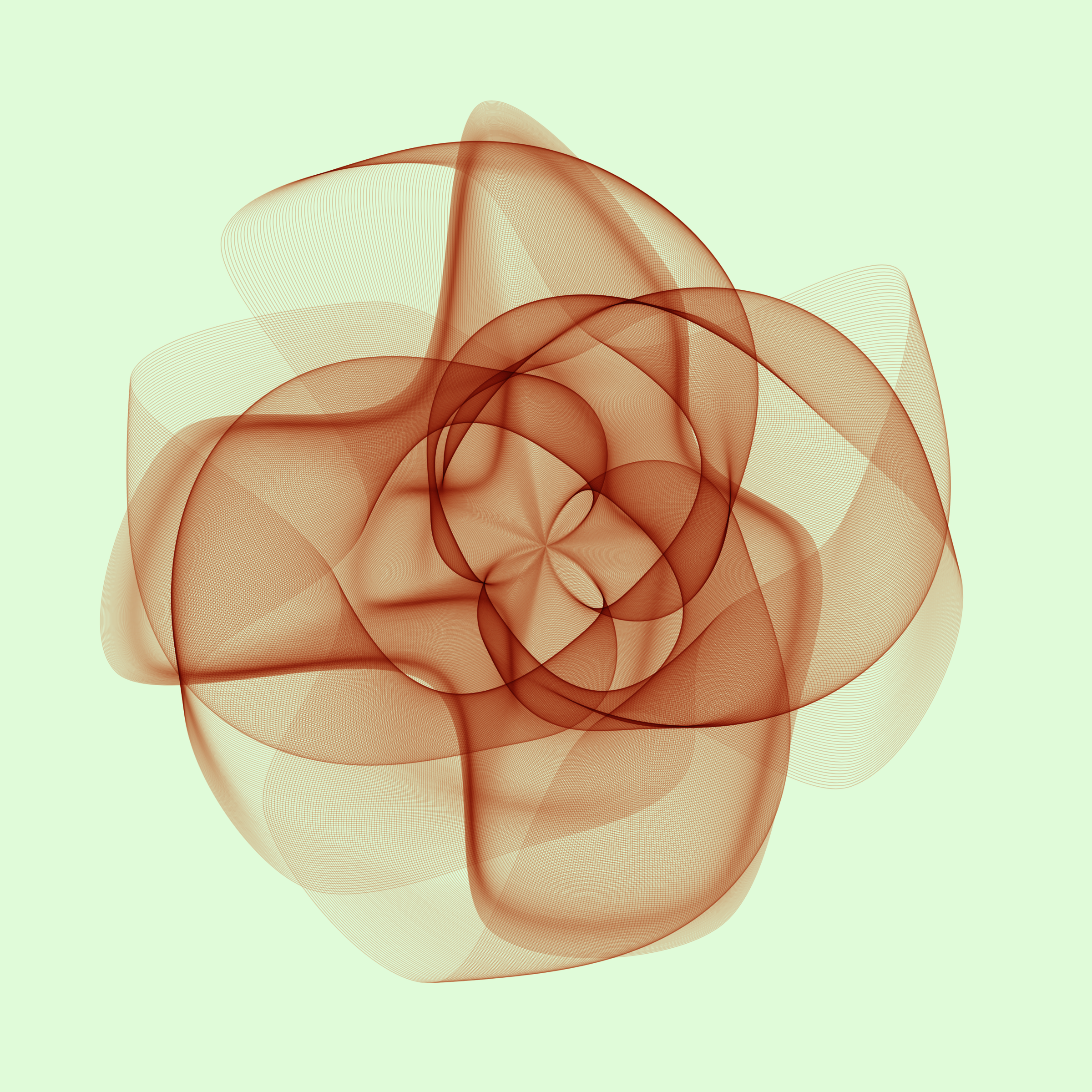 Art Blocks - Art Blocks v2 - Flowers #4021 - NFT # 116004021