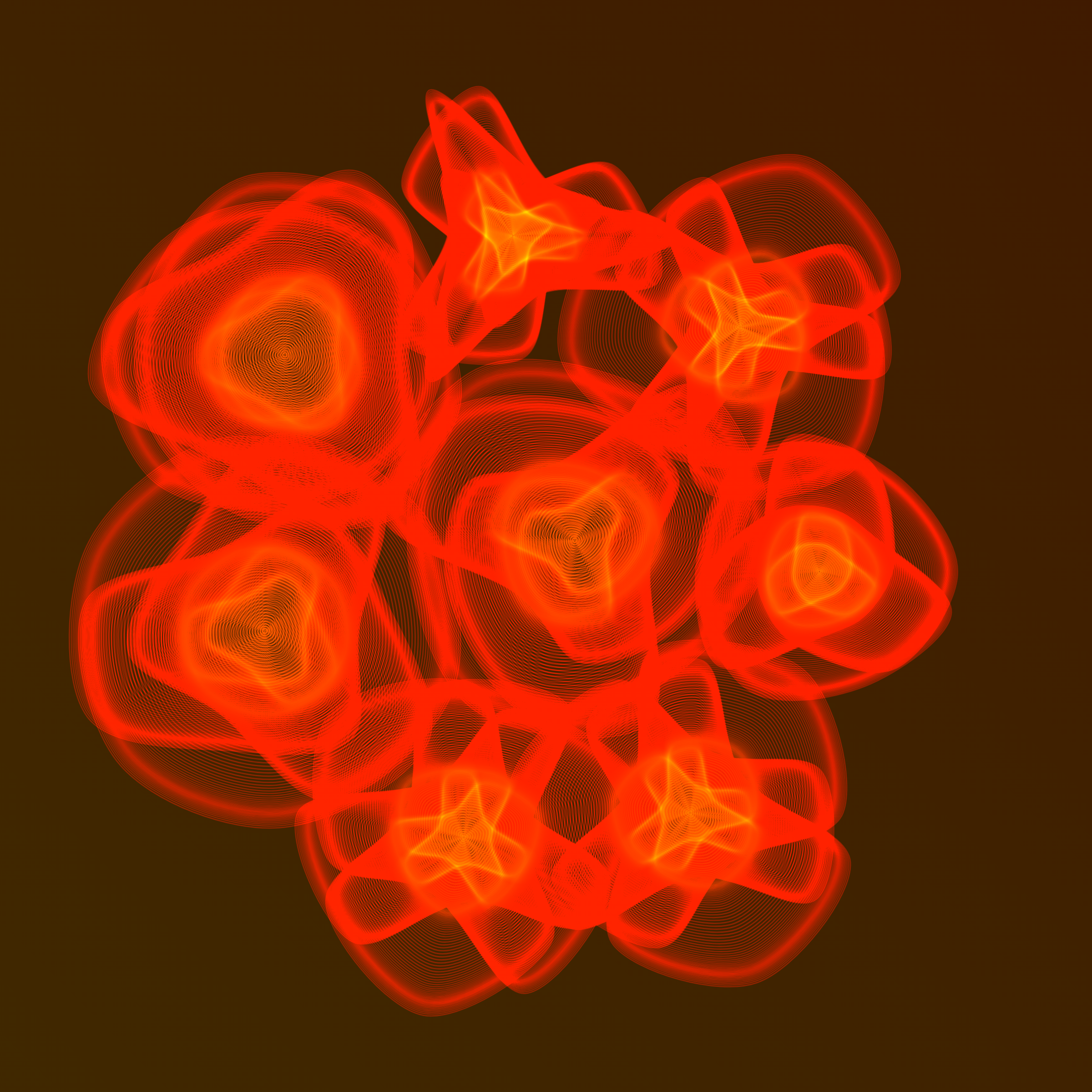 Art Blocks - Art Blocks v2 - Flowers #4033 - NFT # 116004033