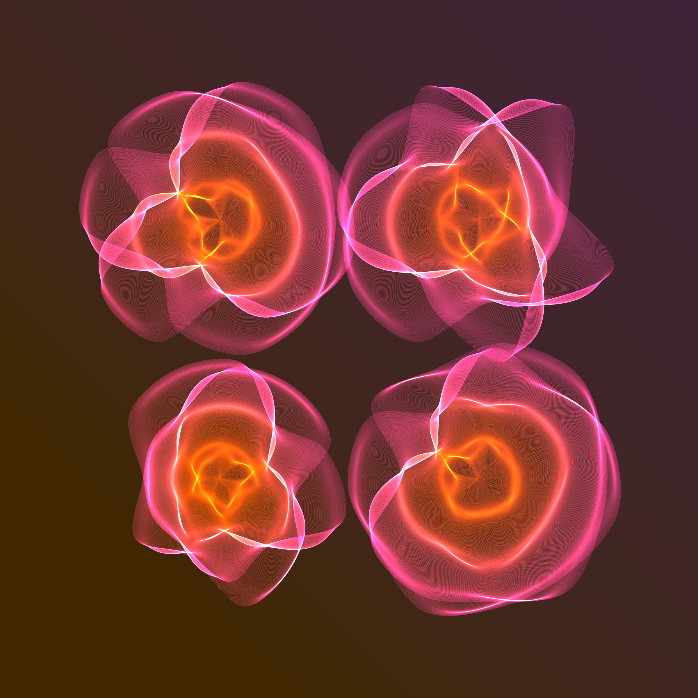 Art Blocks - Art Blocks v2 - Flowers #4039 - NFT # 116004039