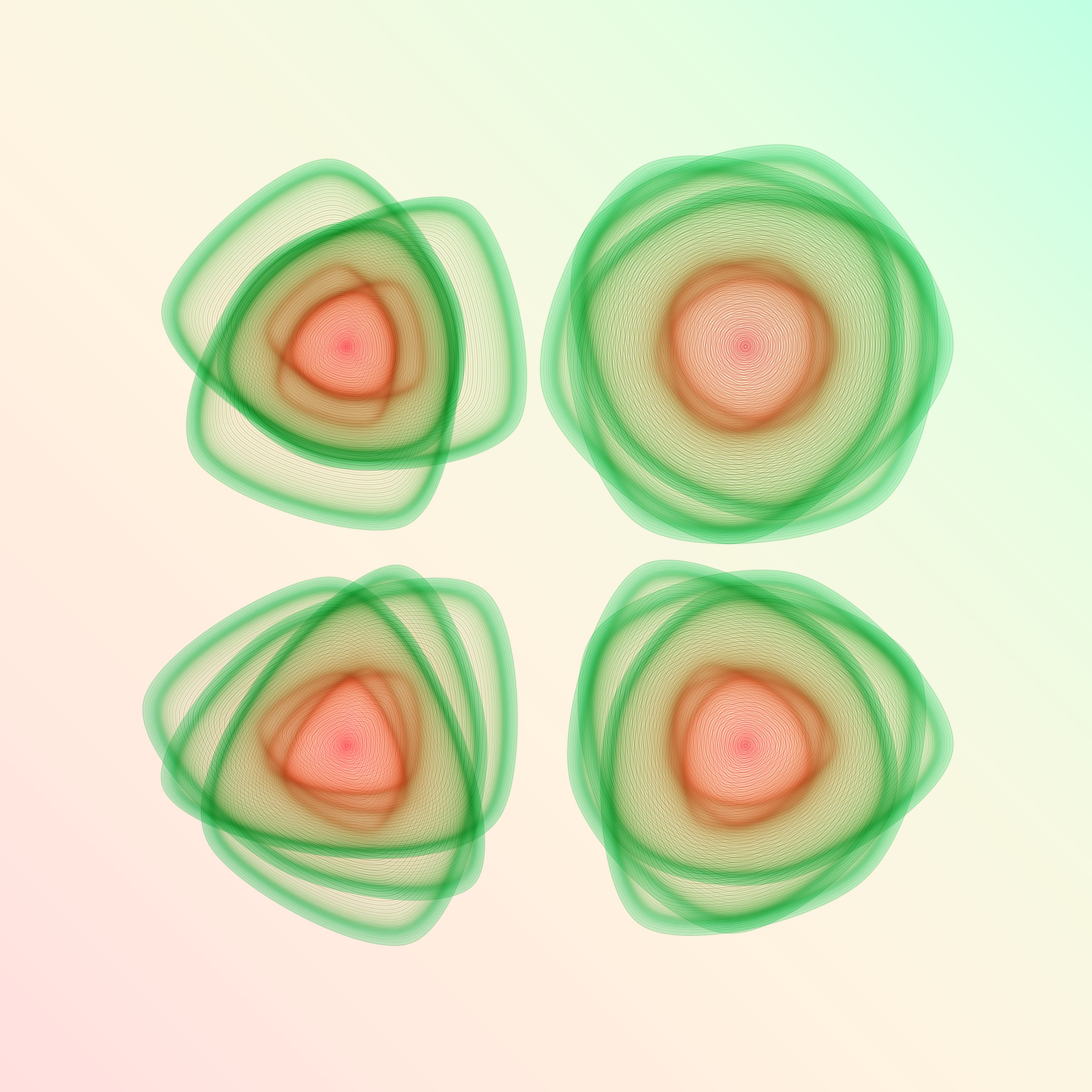 Art Blocks - Art Blocks v2 - Flowers #4062 - NFT # 116004062