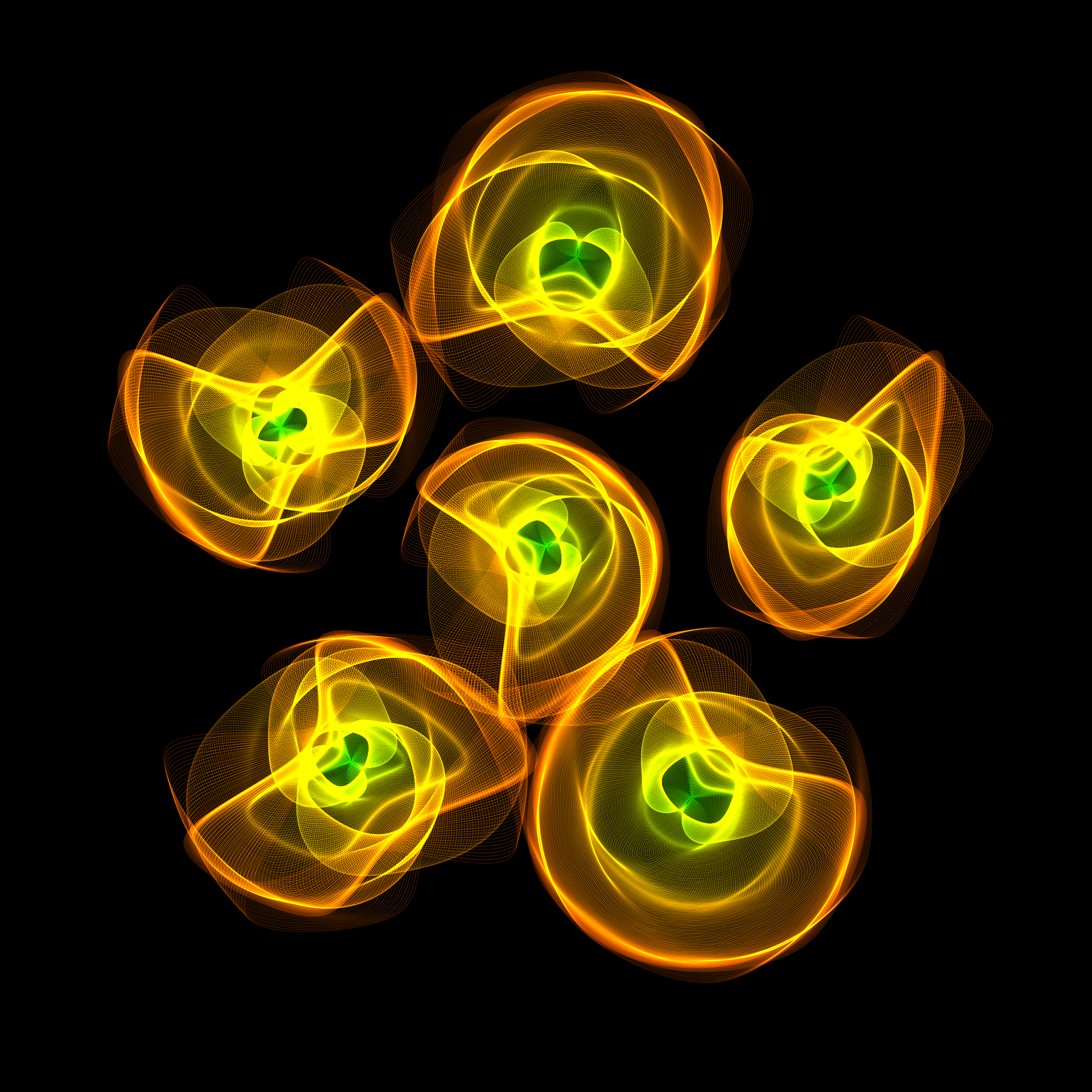 Art Blocks - Art Blocks v2 - Flowers #4064 - NFT # 116004064