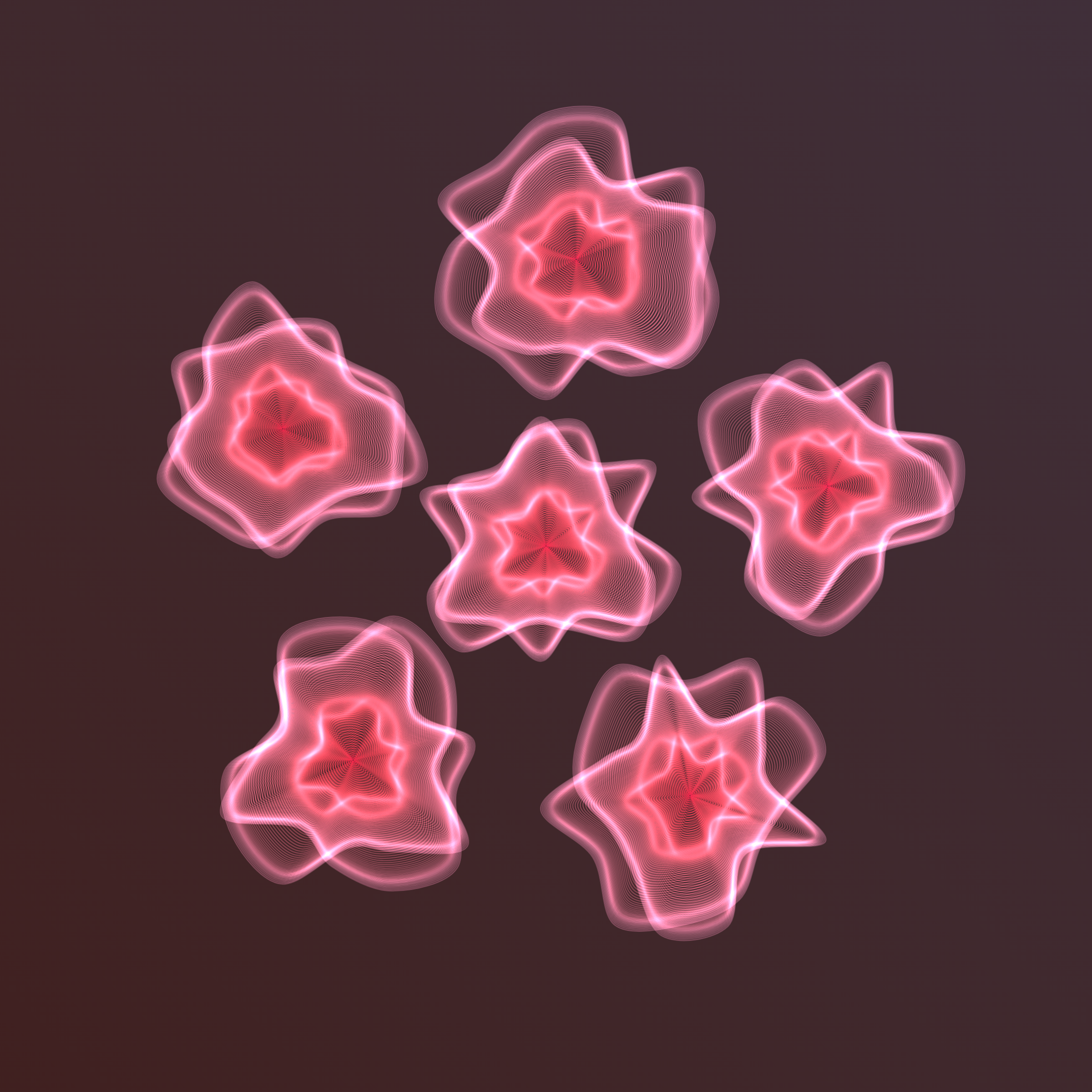 Art Blocks - Art Blocks v2 - Flowers #4074 - NFT # 116004074