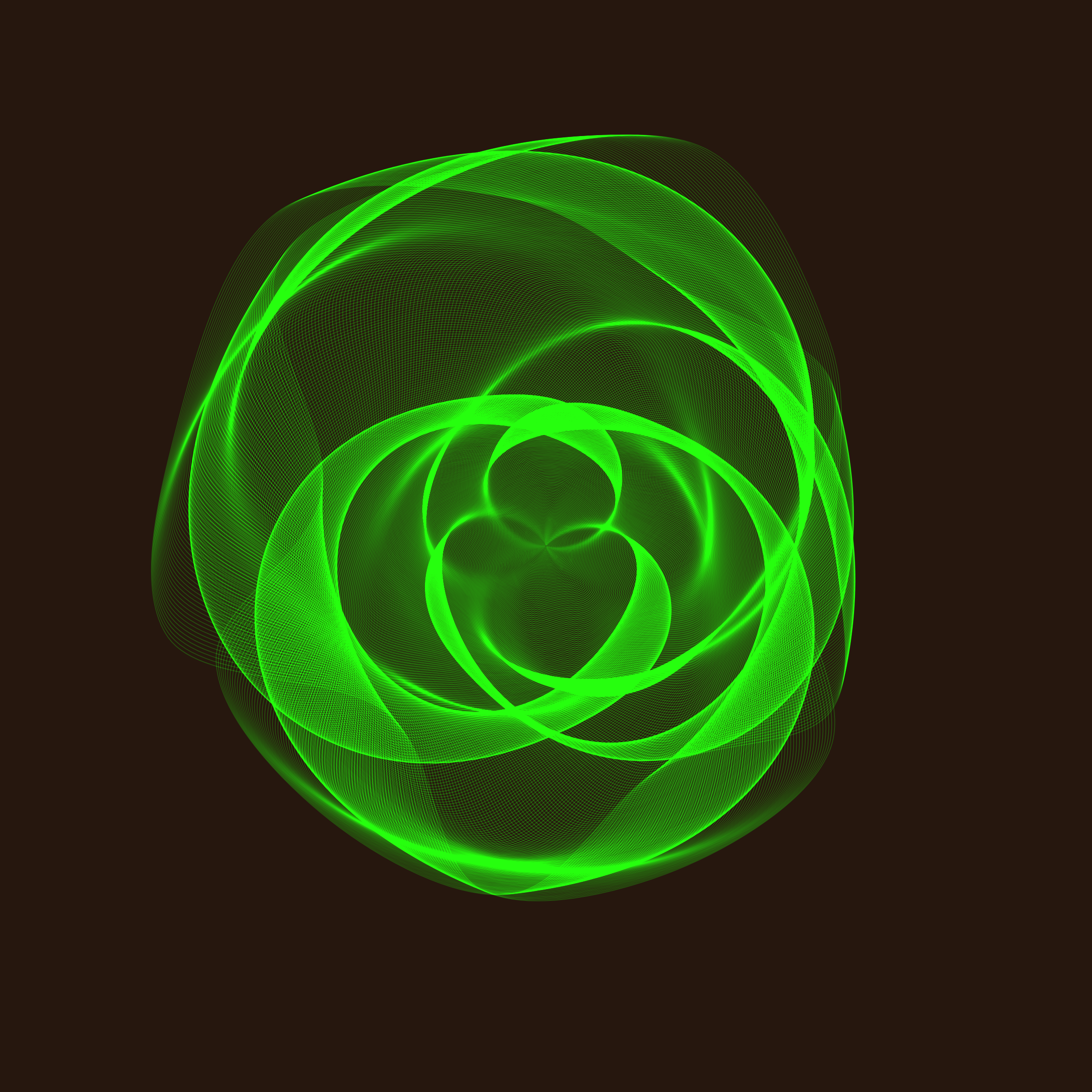 Art Blocks - Art Blocks v2 - Flowers #4081 - NFT # 116004081