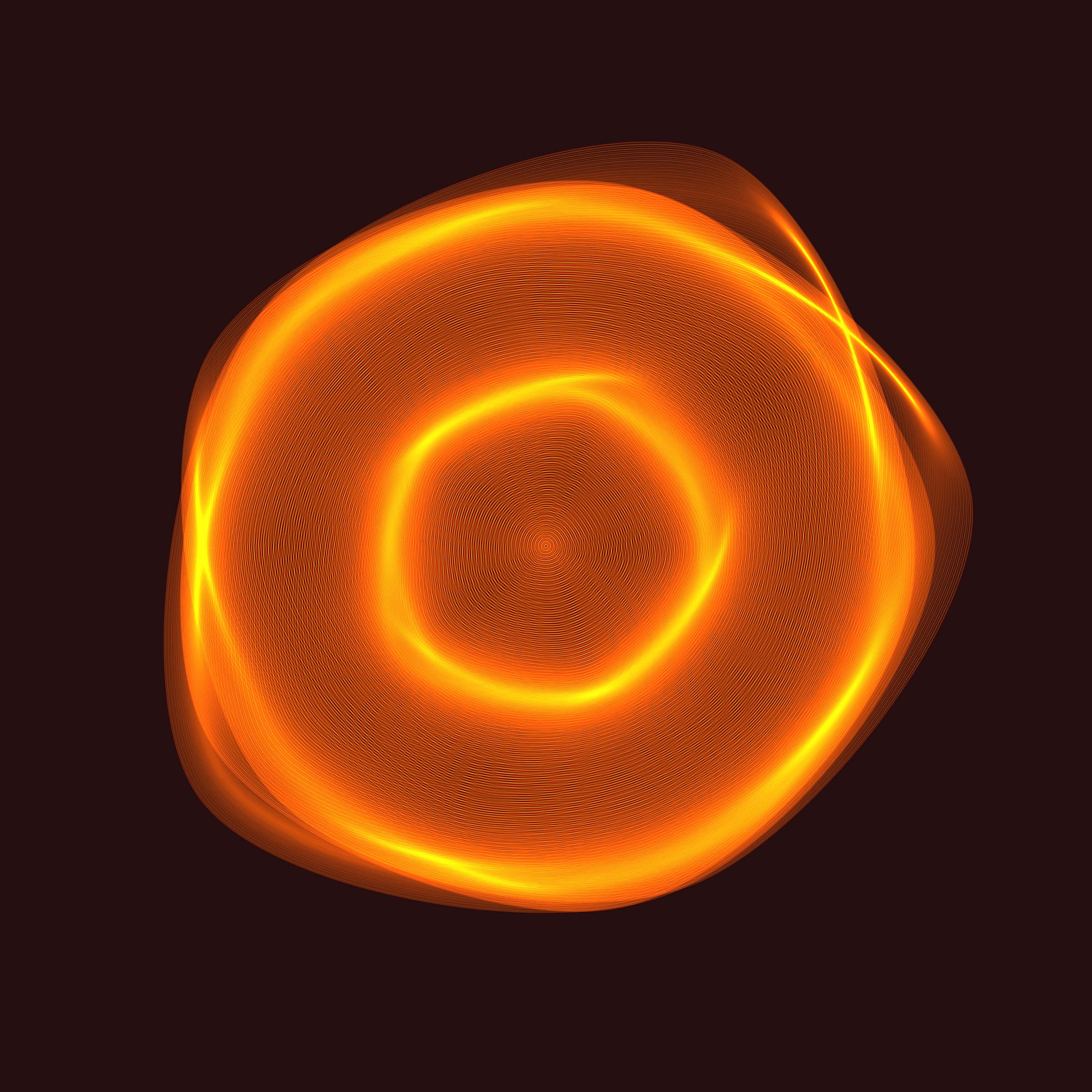 Art Blocks - Art Blocks v2 - Flowers #4083 - NFT # 116004083