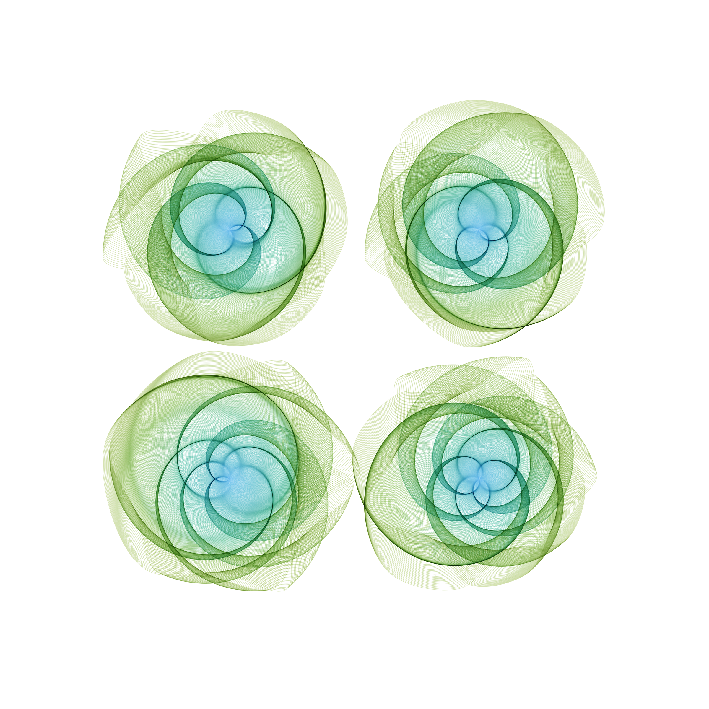 Art Blocks - Art Blocks v2 - Flowers #4084 - NFT # 116004084