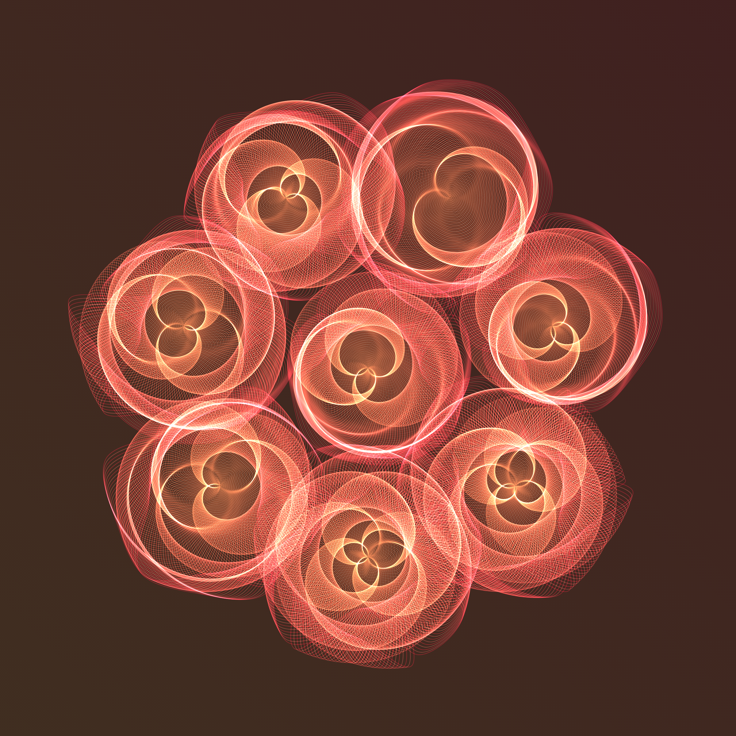 Art Blocks - Art Blocks v2 - Flowers #4085 - NFT # 116004085