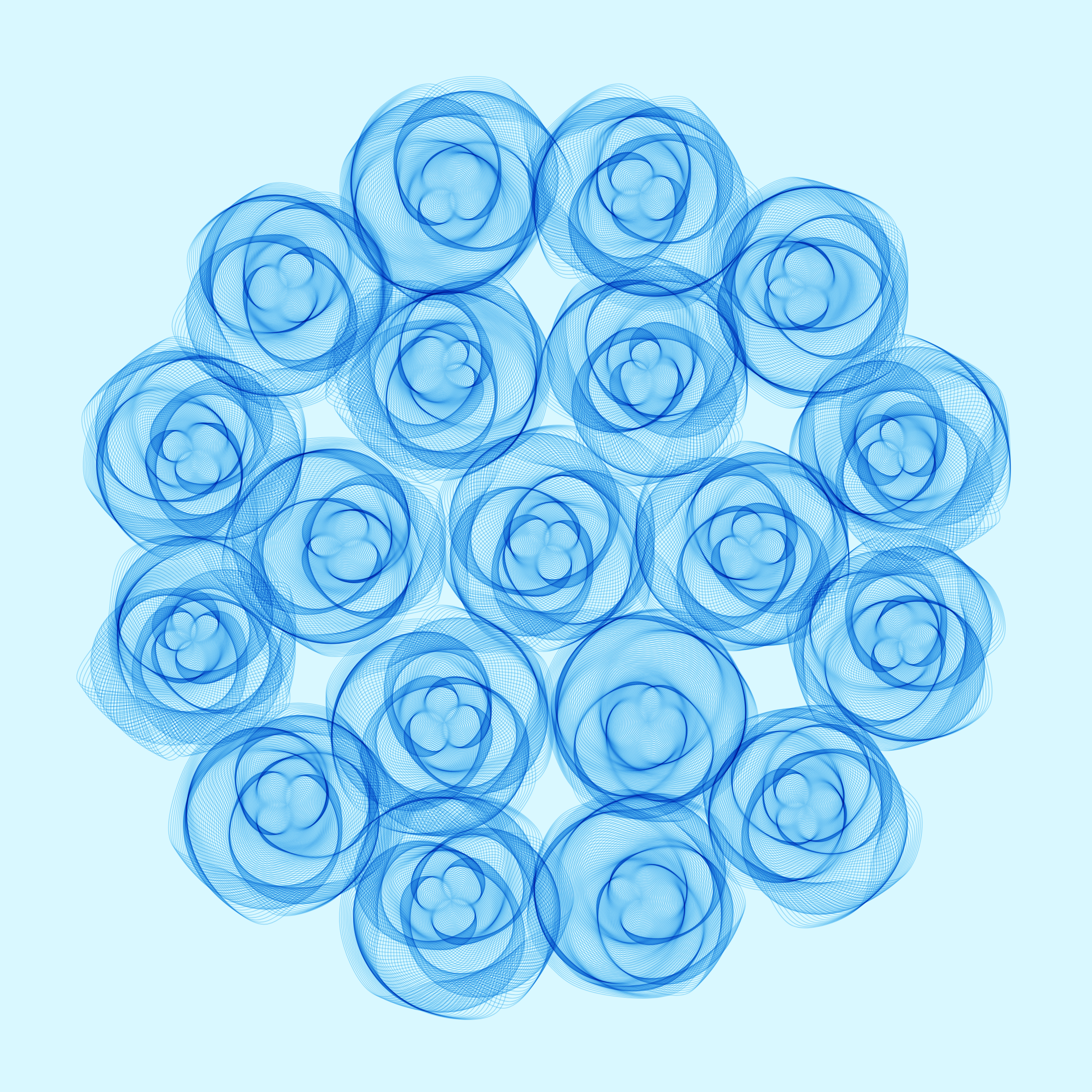 Art Blocks - Art Blocks v2 - Flowers #4086 - NFT # 116004086