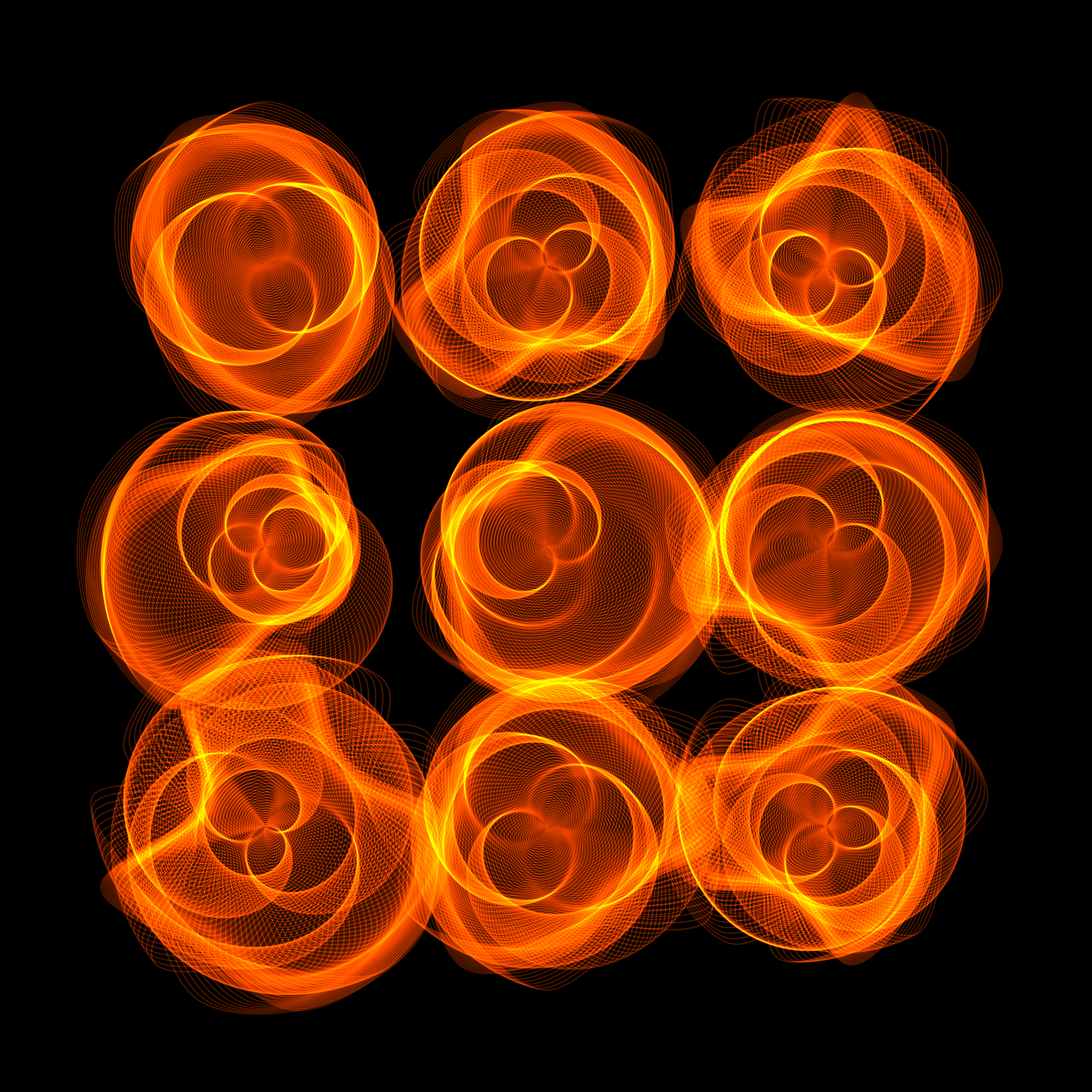 Art Blocks - Art Blocks v2 - Flowers #4087 - NFT # 116004087